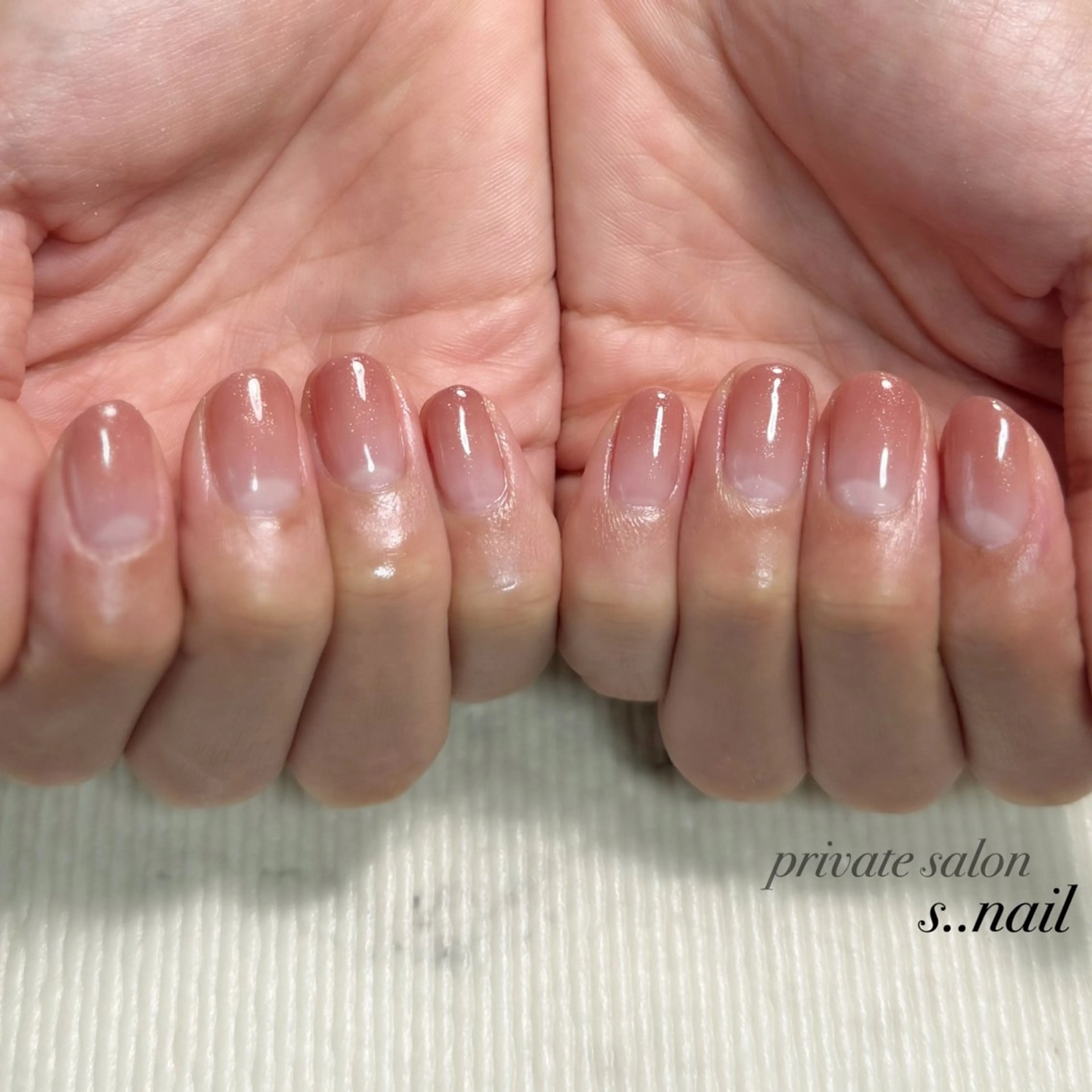 ネイル グラデーション ラメ(グリッター) ハンドネイル フットネイル s..nail / MORITAのネイルデザイン