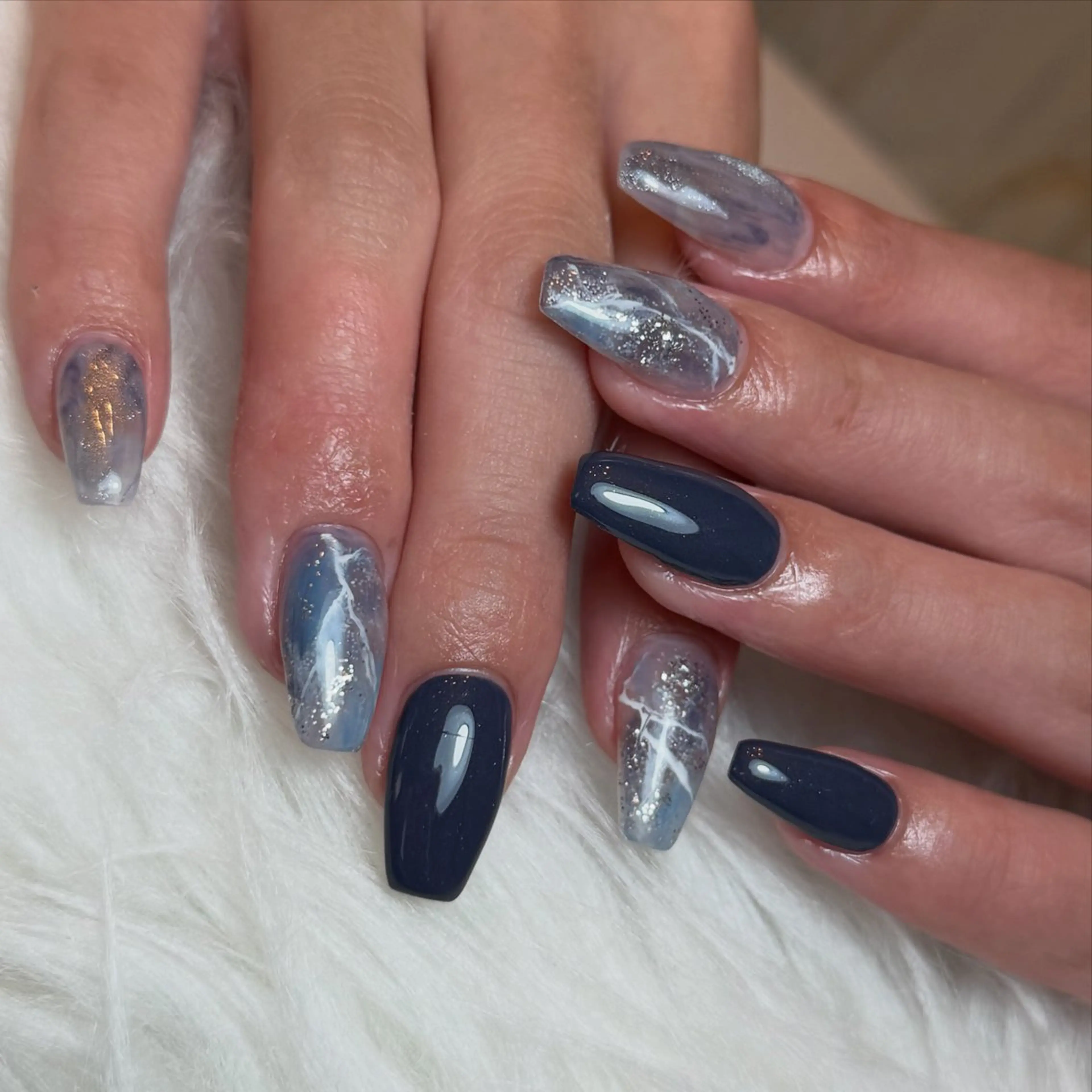 メンズ キッズ ネイル ハンドネイル AYURA nailstudioのネイルデザイン