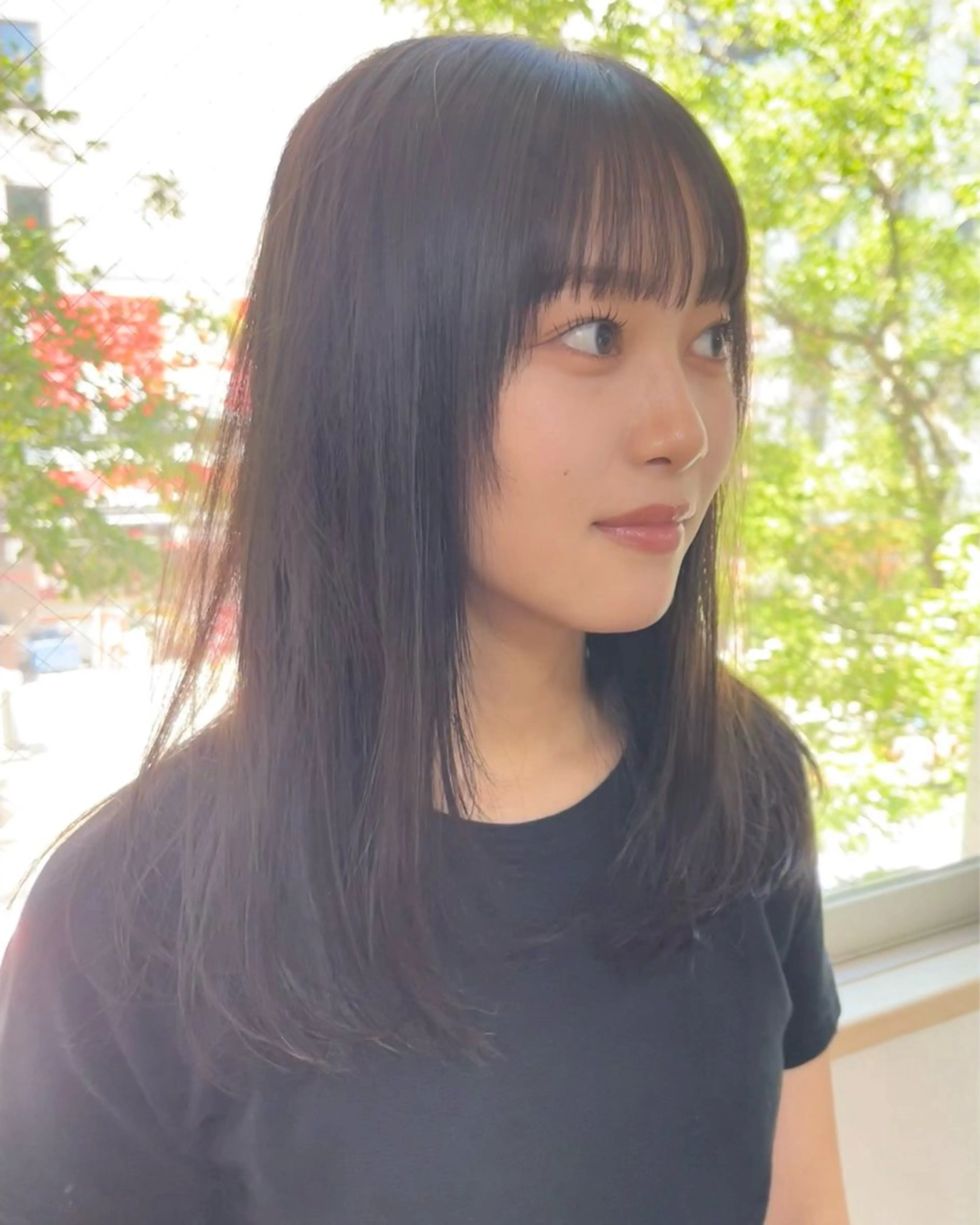 ミディアム カット ヘアカラー 園田 渉 ◤SHIKIO◢のヘアスタイル