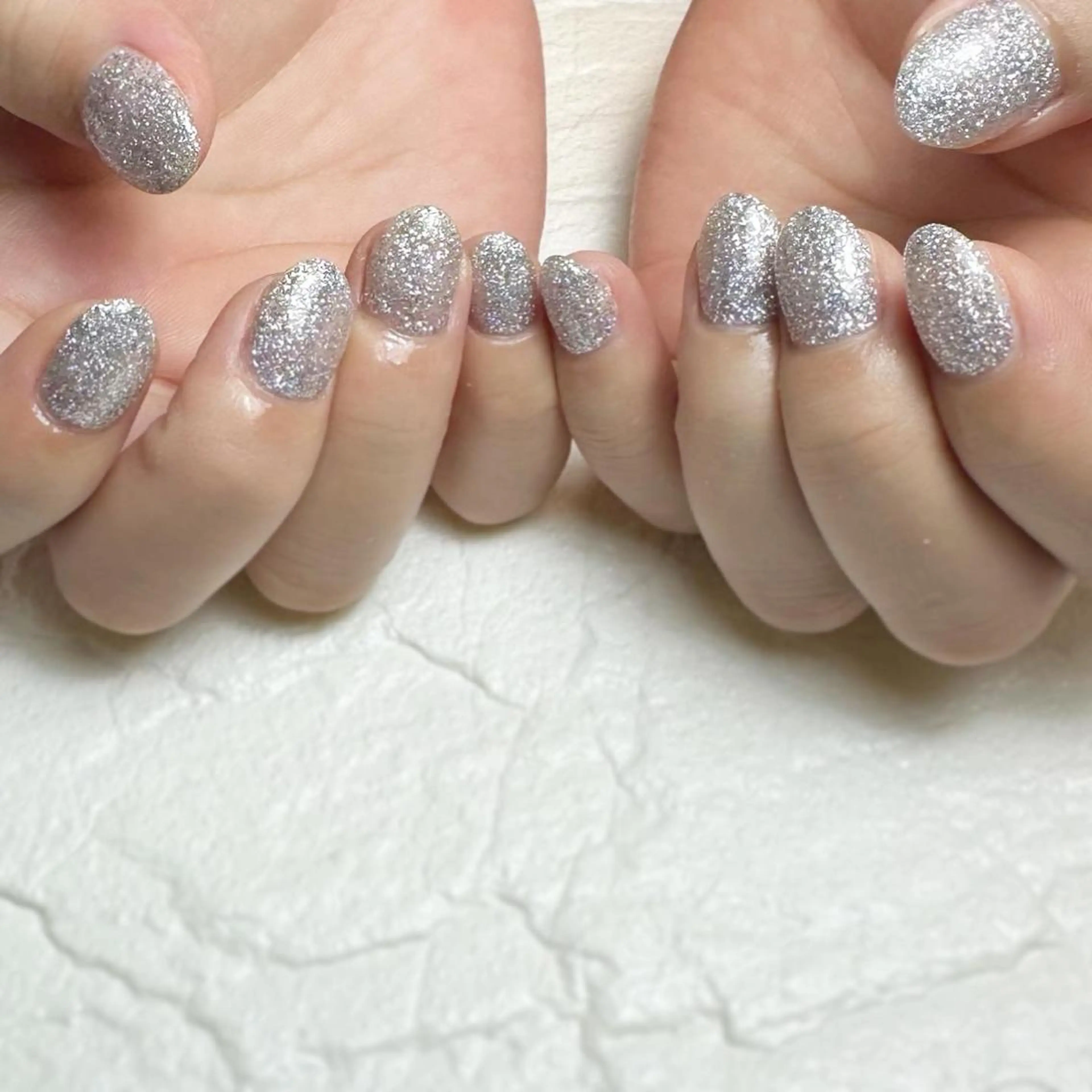 ネイル ラメ(グリッター) ワンカラーネイル Nail ameria megu所属・ameria meguのネイルデザイン