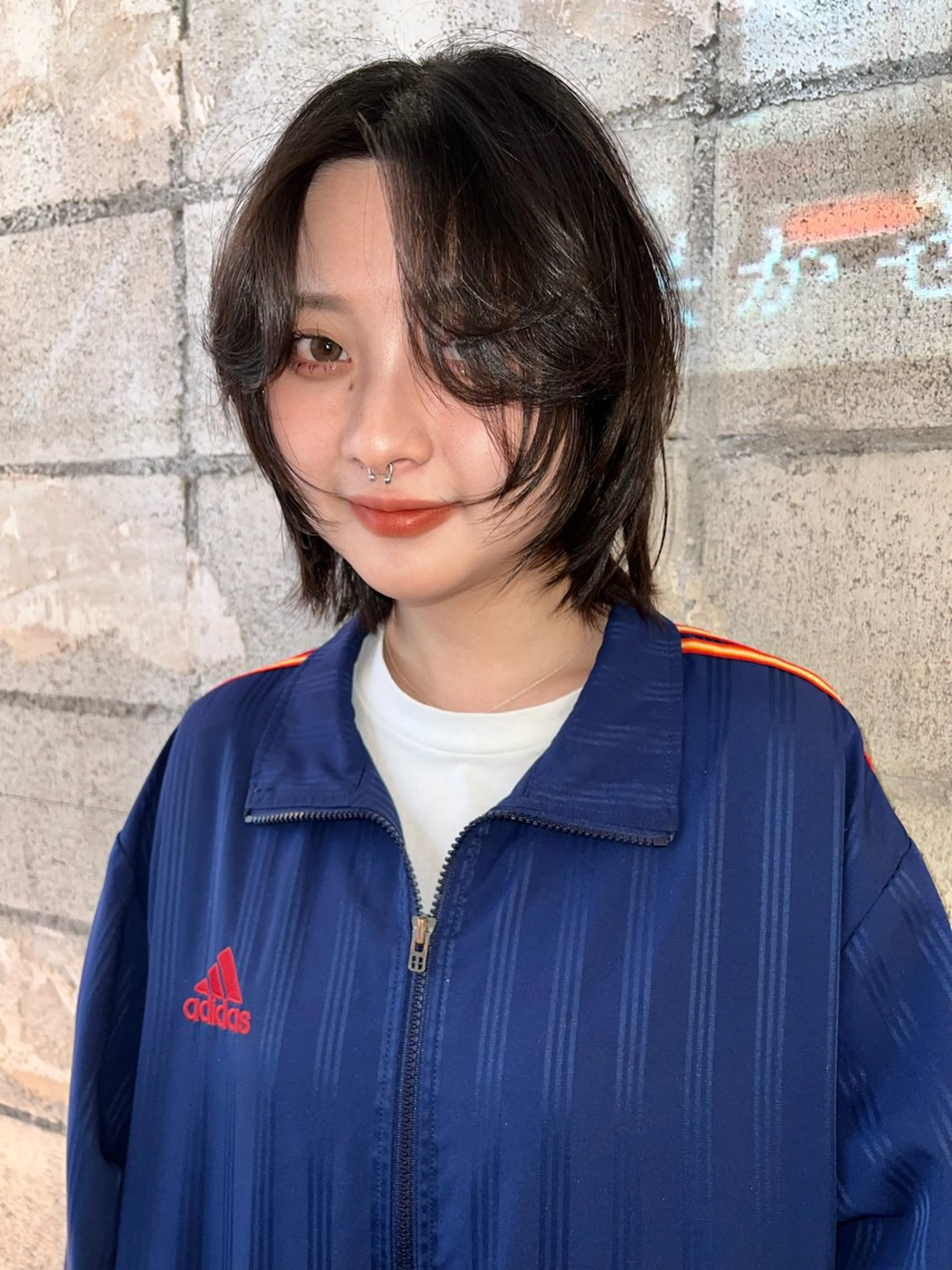 ショート パーマ カット 縮毛矯正 haco＋所属・圧倒的デザイン力 店長🎨RENAのヘアスタイル