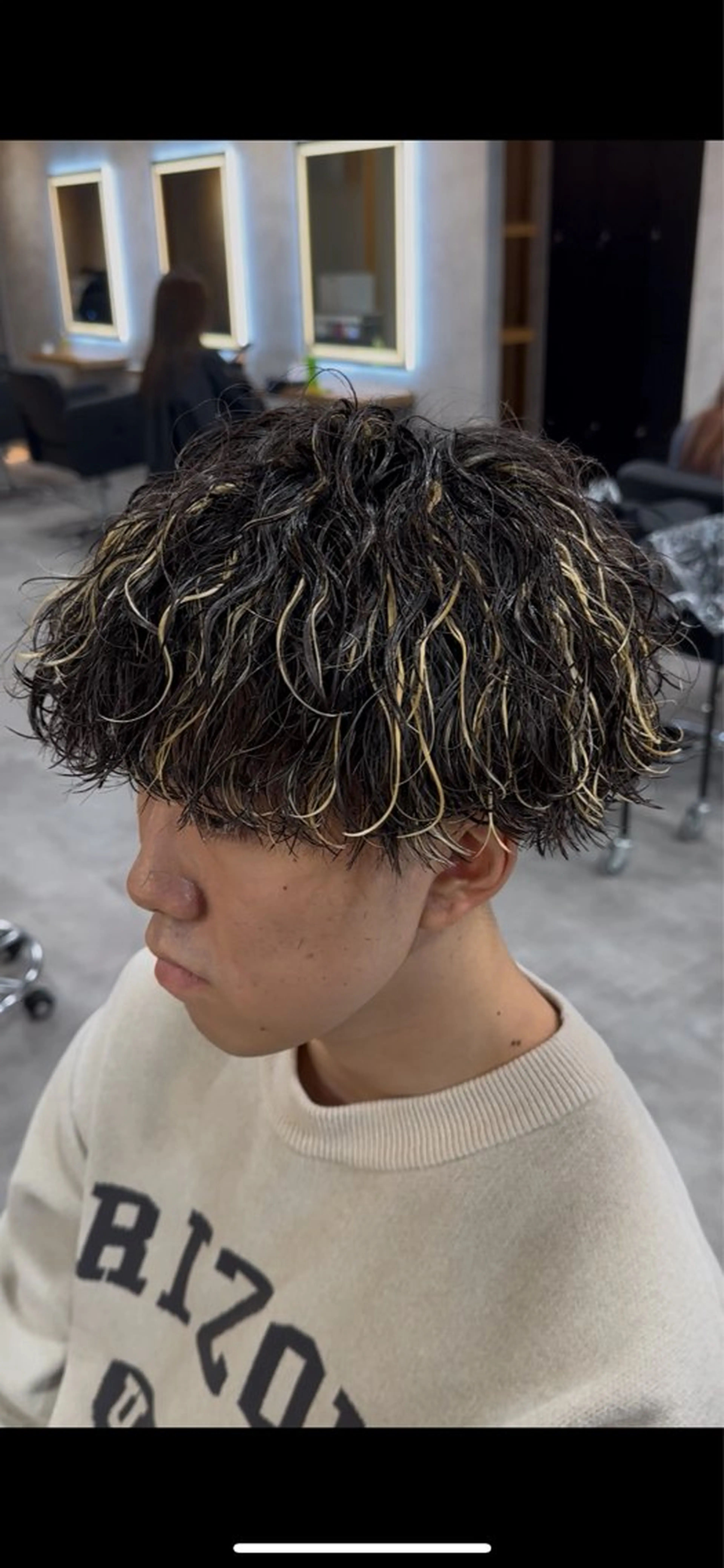 カラー パーマ メンズ カット ヘアカラー パーマ 【札幌メンズ特化】 つばさ🔥のヘアスタイル