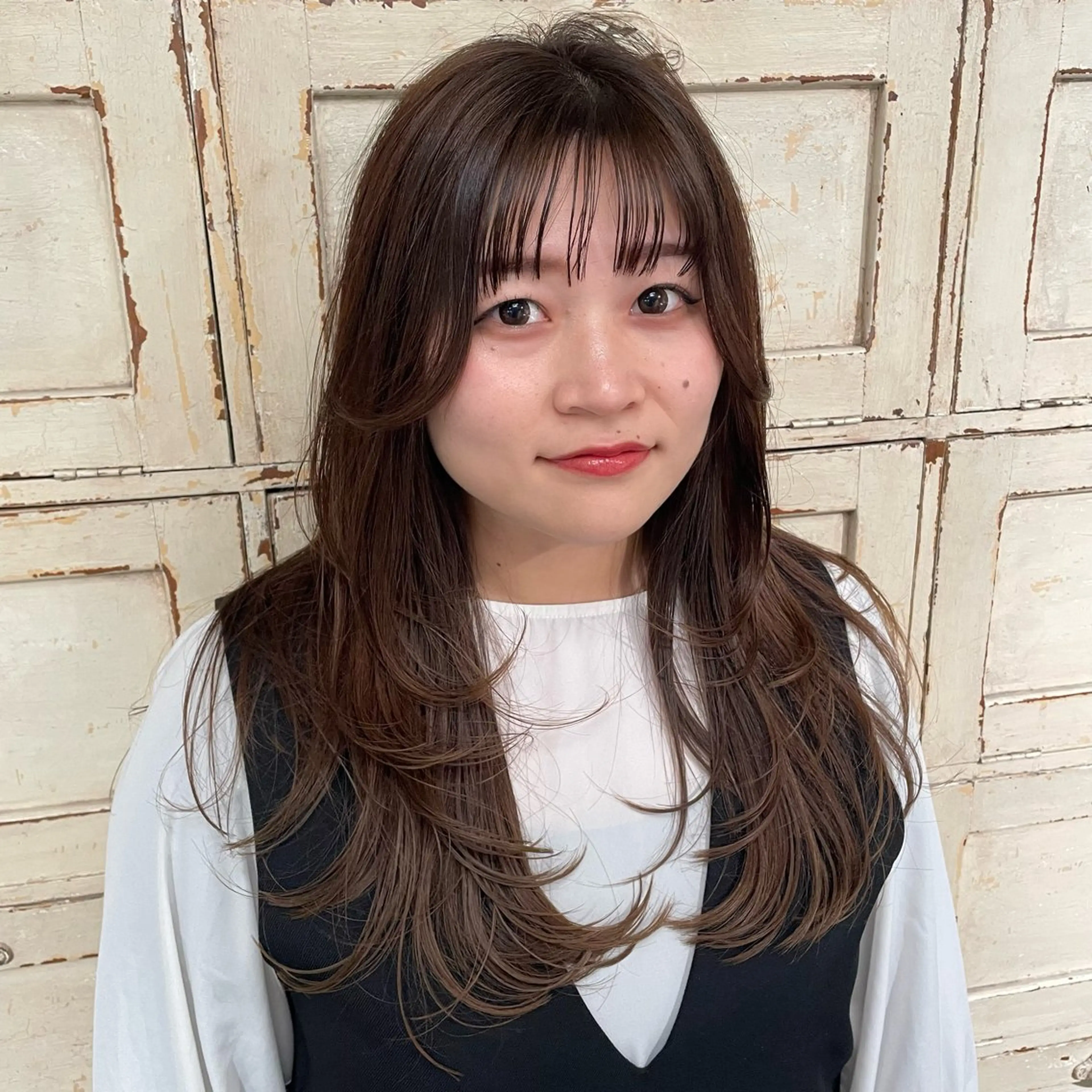 ロング カラー カット ヘアカラー RorriM natsuのヘアスタイル