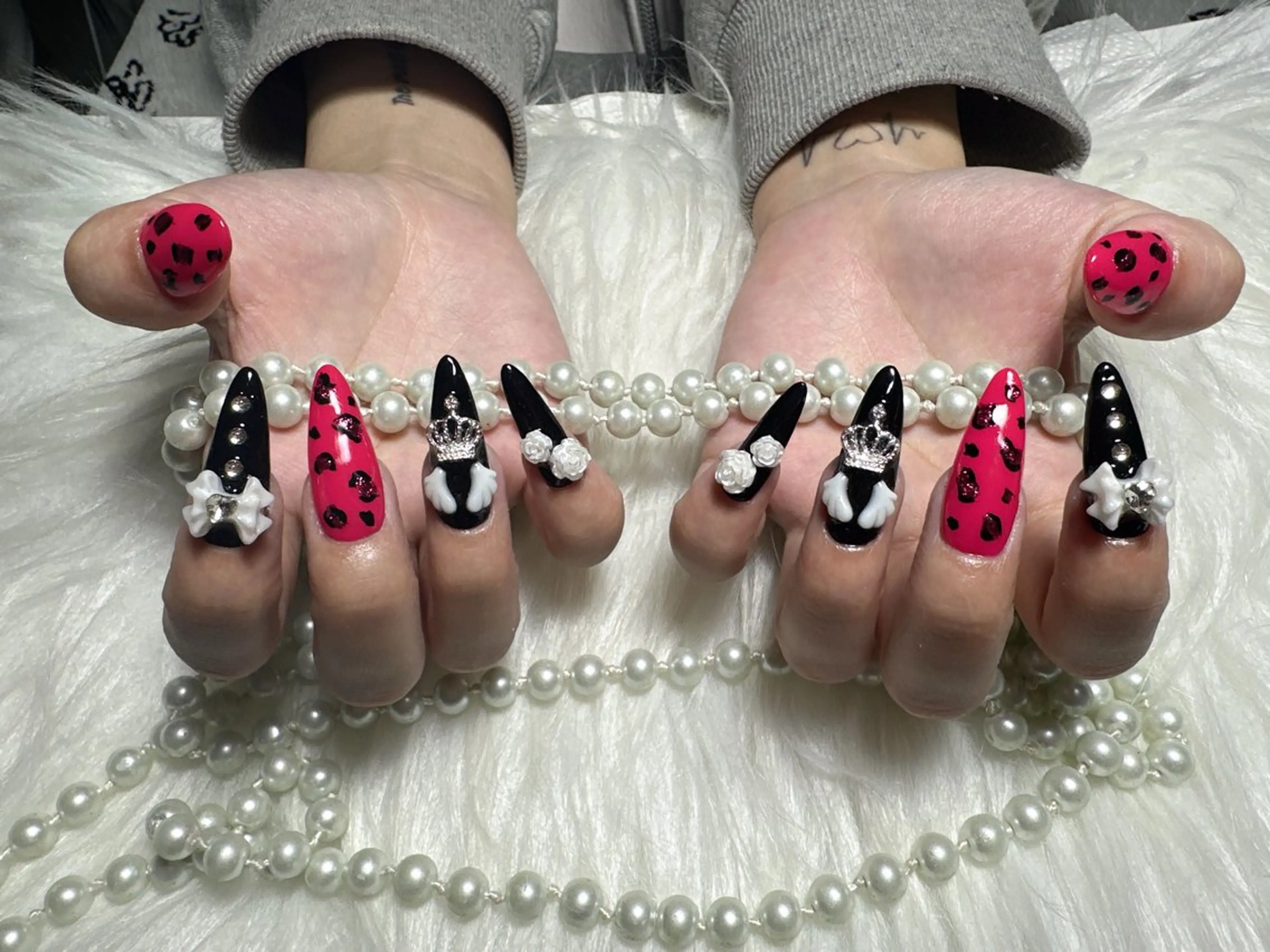 ネイル moanail所属・張 嘉鈺のネイルデザイン