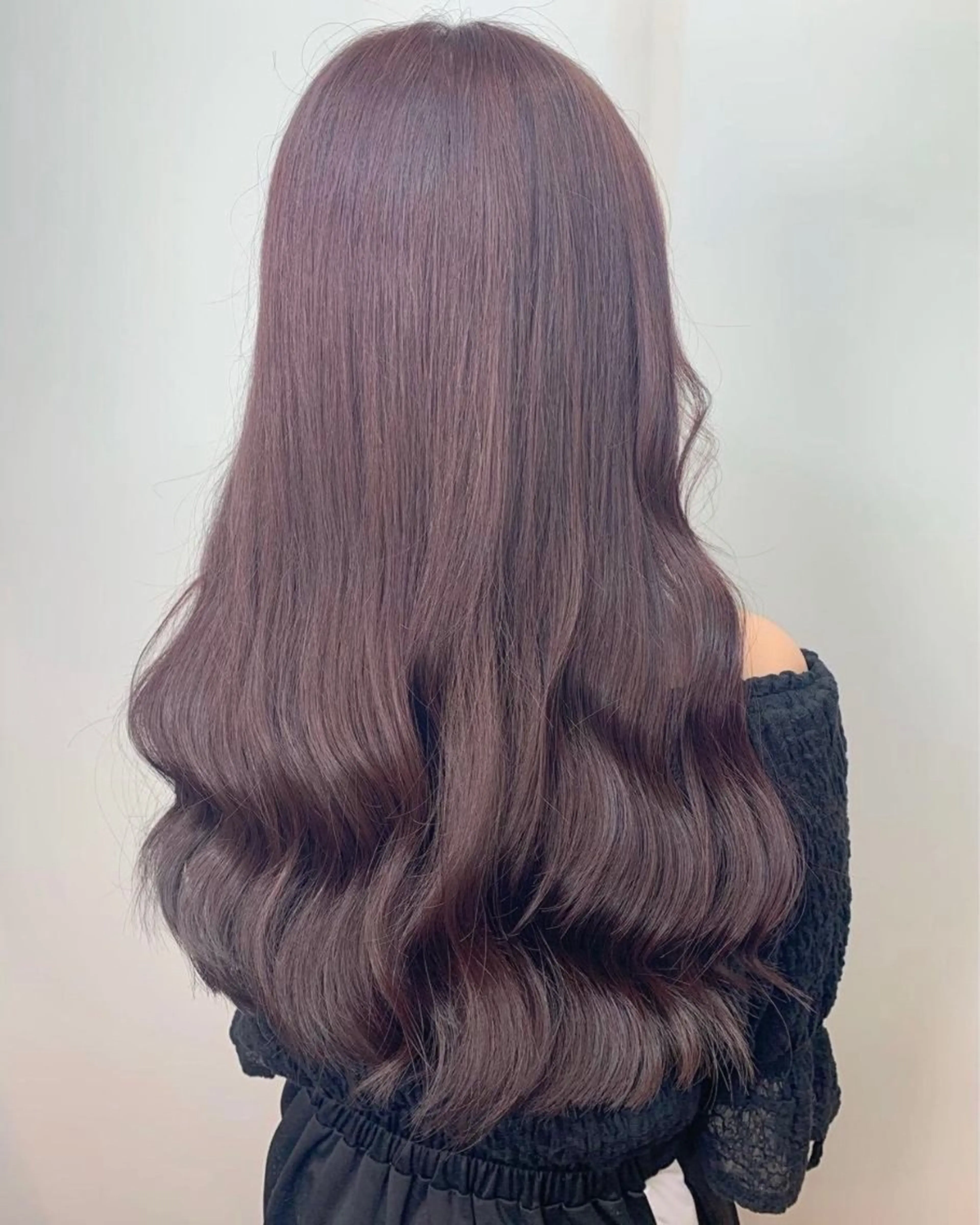 ロング カラー ヘアカラー 👑縮毛矯正& 透明感カラー七星👑のヘアスタイル