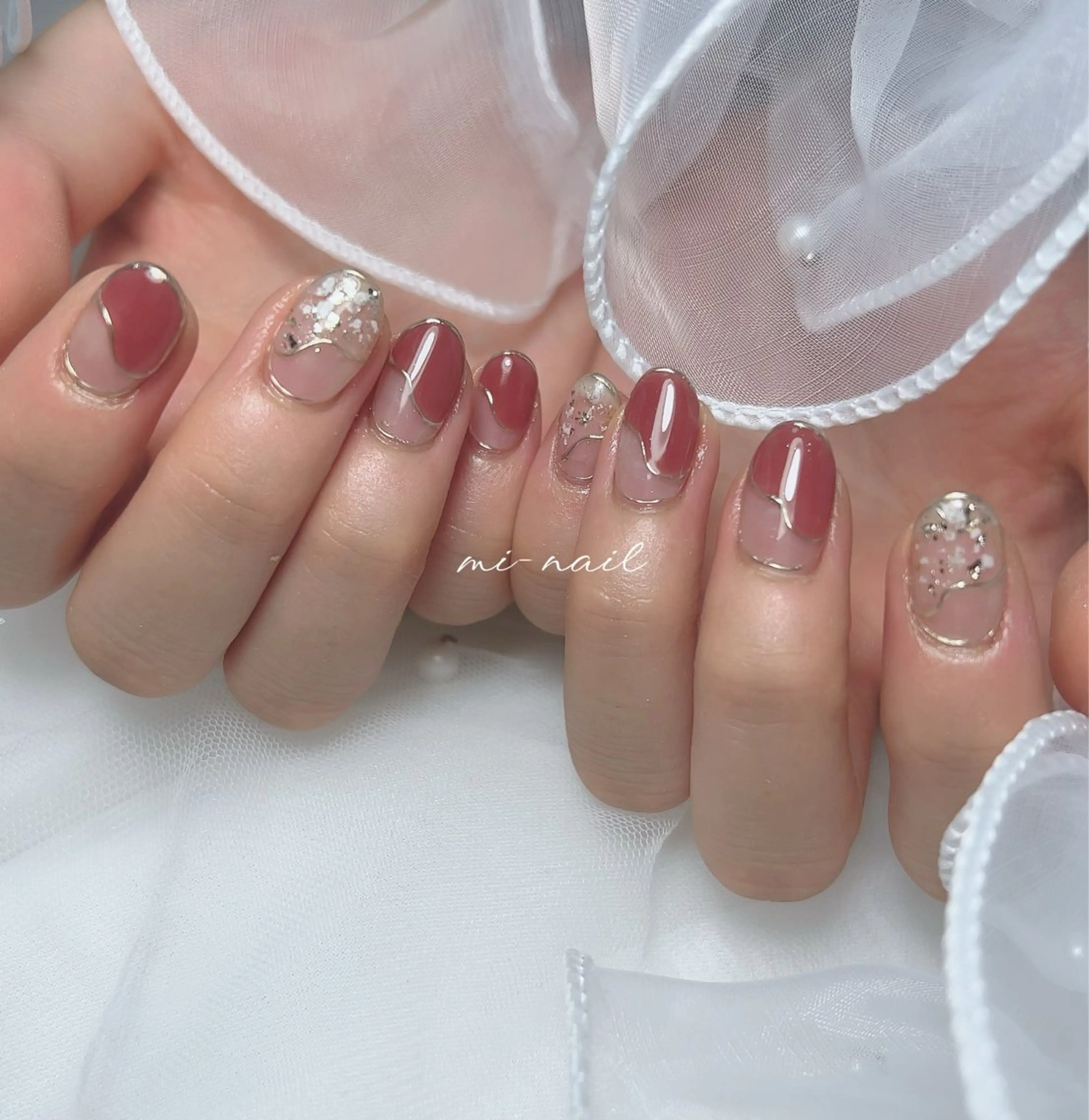 ネイル ハンドネイル ..mi_nail..所属・..mi-nail ..のネイルデザイン