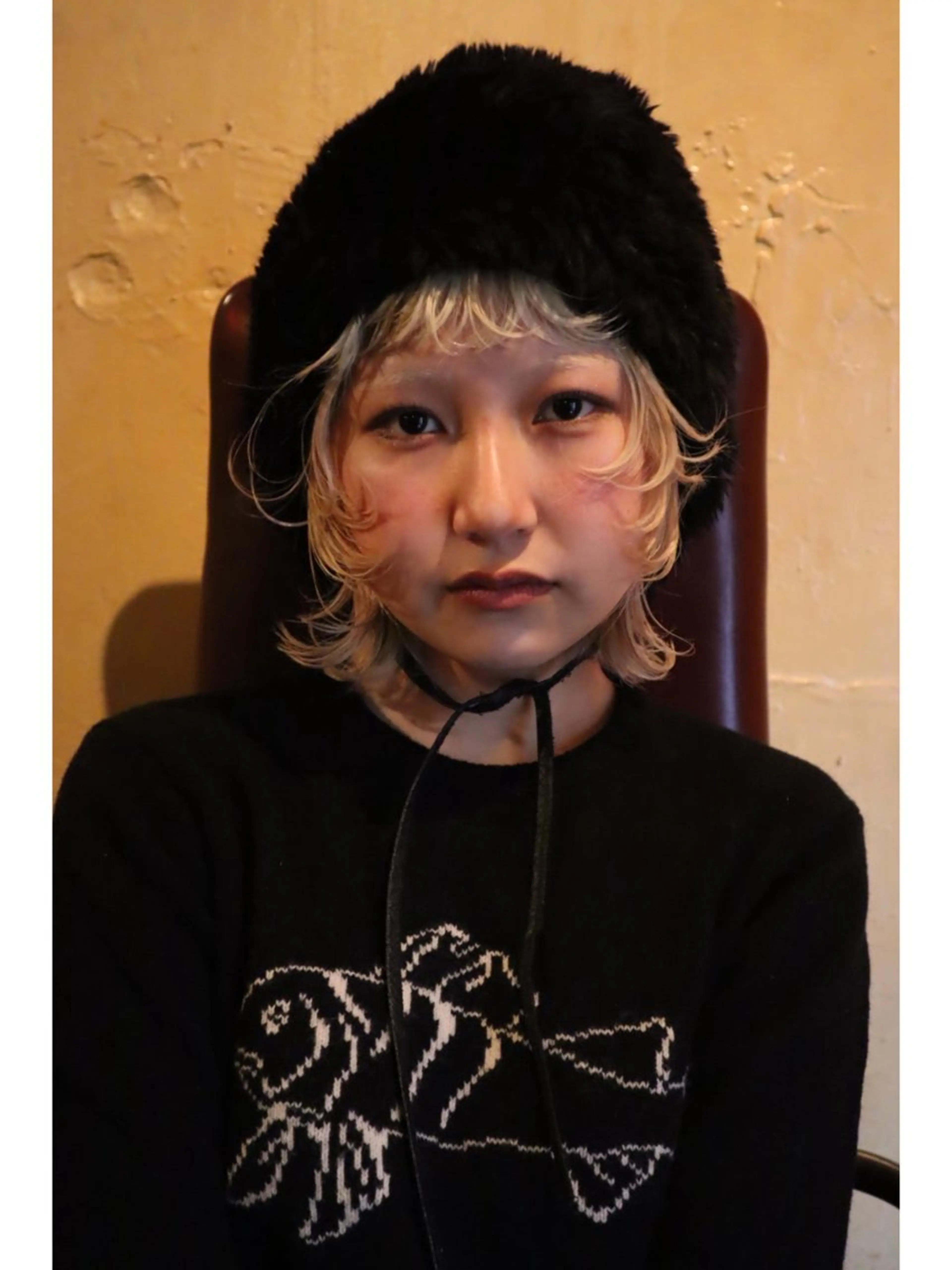 ミディアム カラー 金尾 凜のヘアスタイル