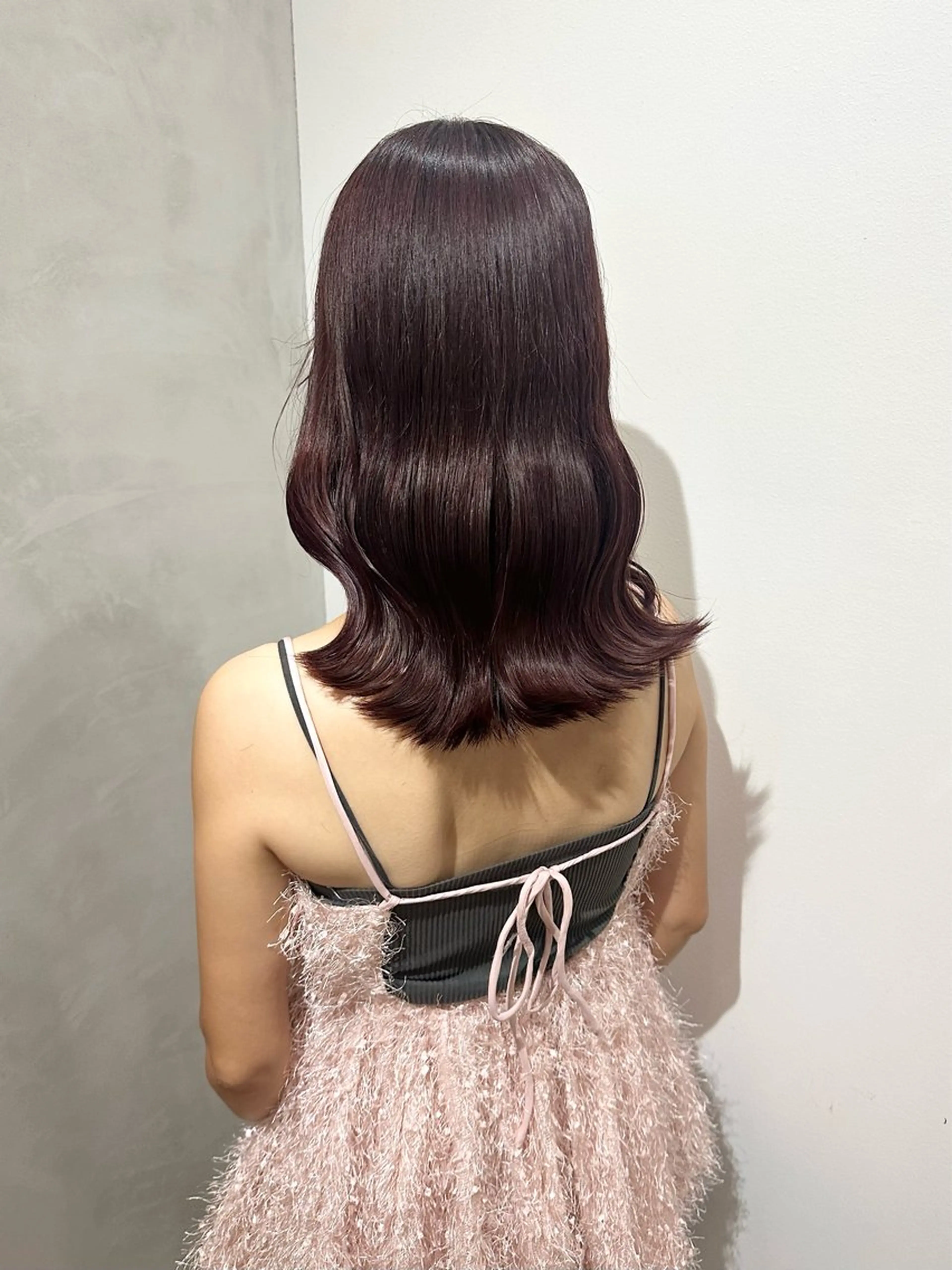 ロング カラー ヘアアレンジ カット ヘアカラー トリートメント himawari♡ 柔らかいカラーのヘアスタイル