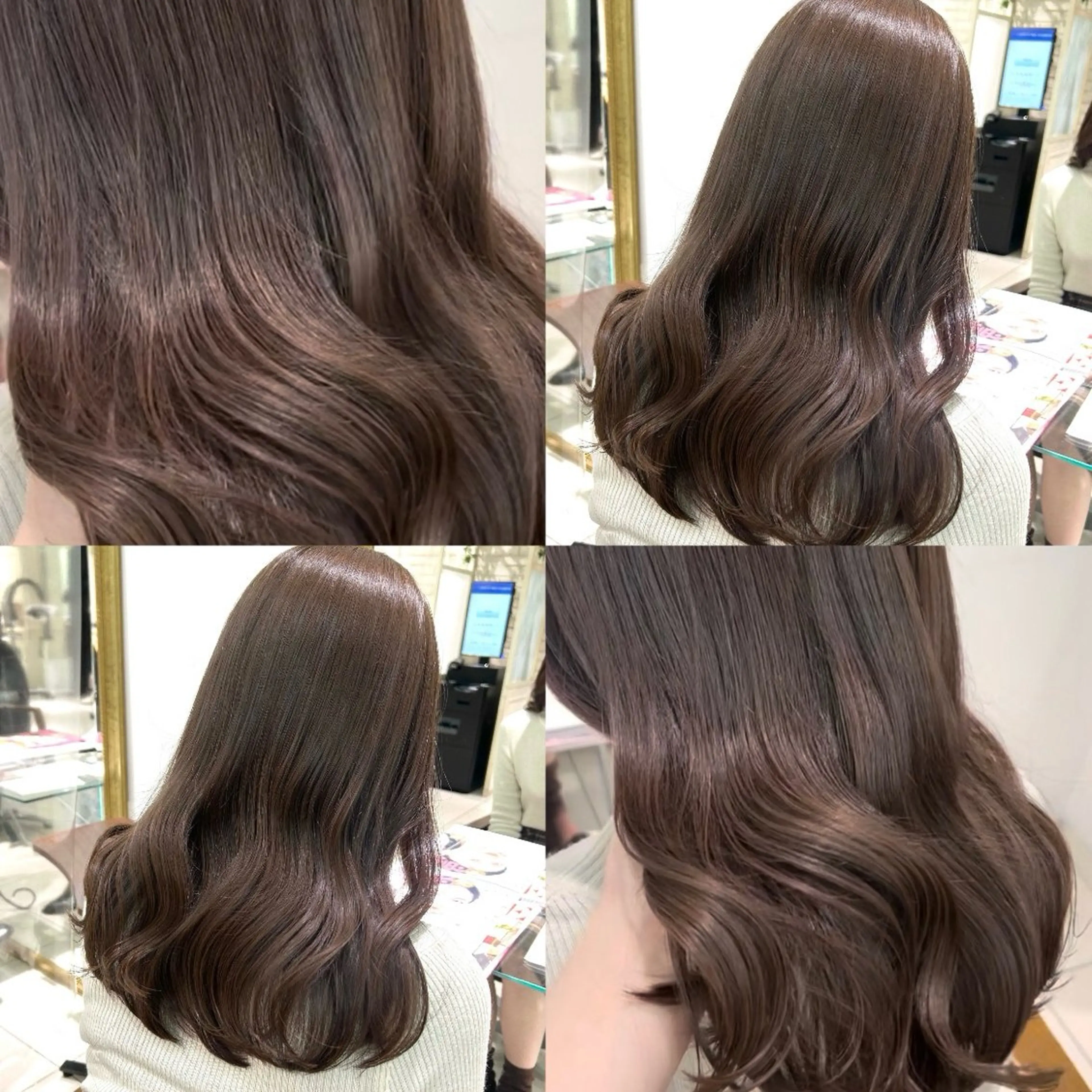 ロング カラー カット ヘアカラー トリートメント 透明感カラー 古山 結季🌙🖤のヘアスタイル