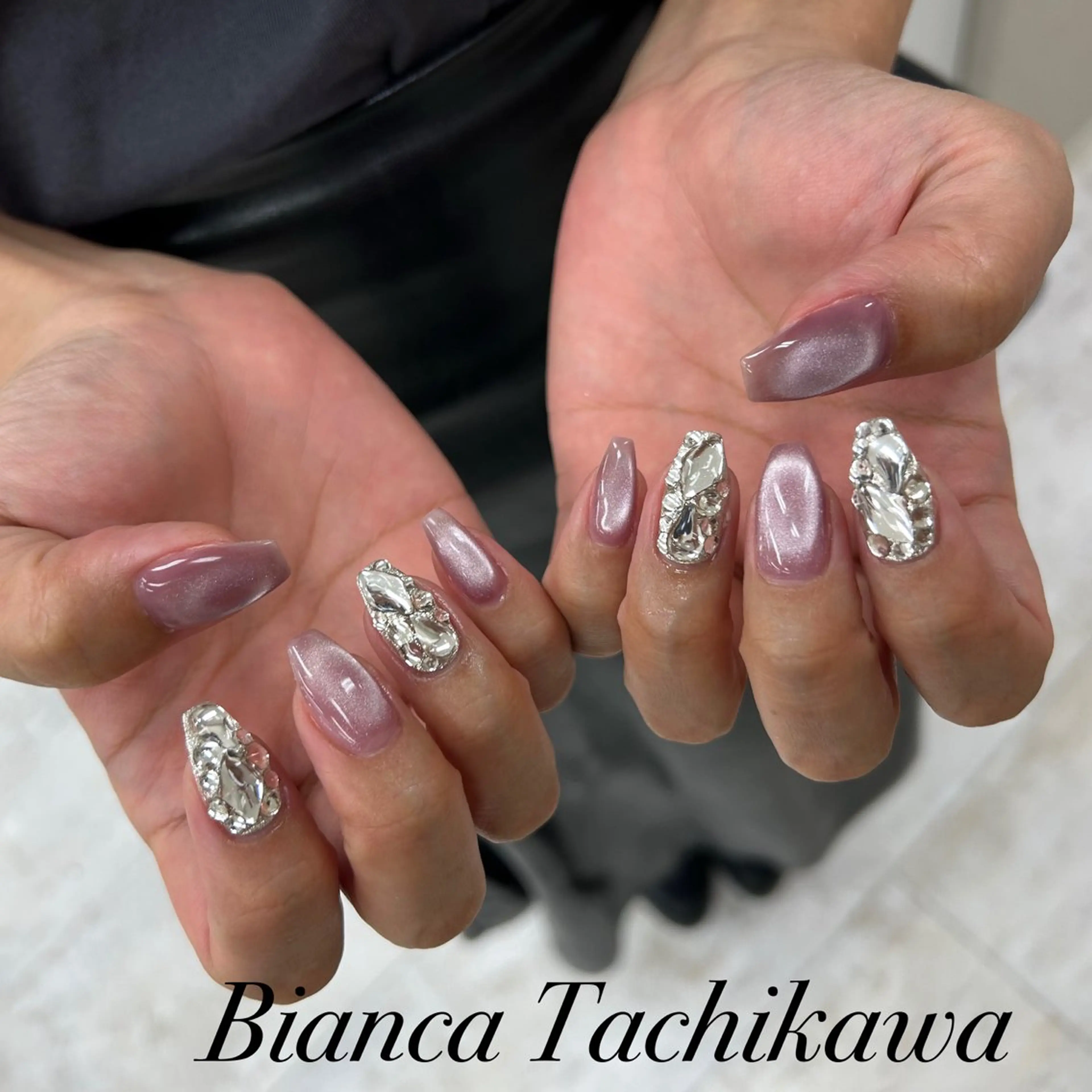 ネイル ハンドネイル Bianca 立川店 小川のネイルデザイン
