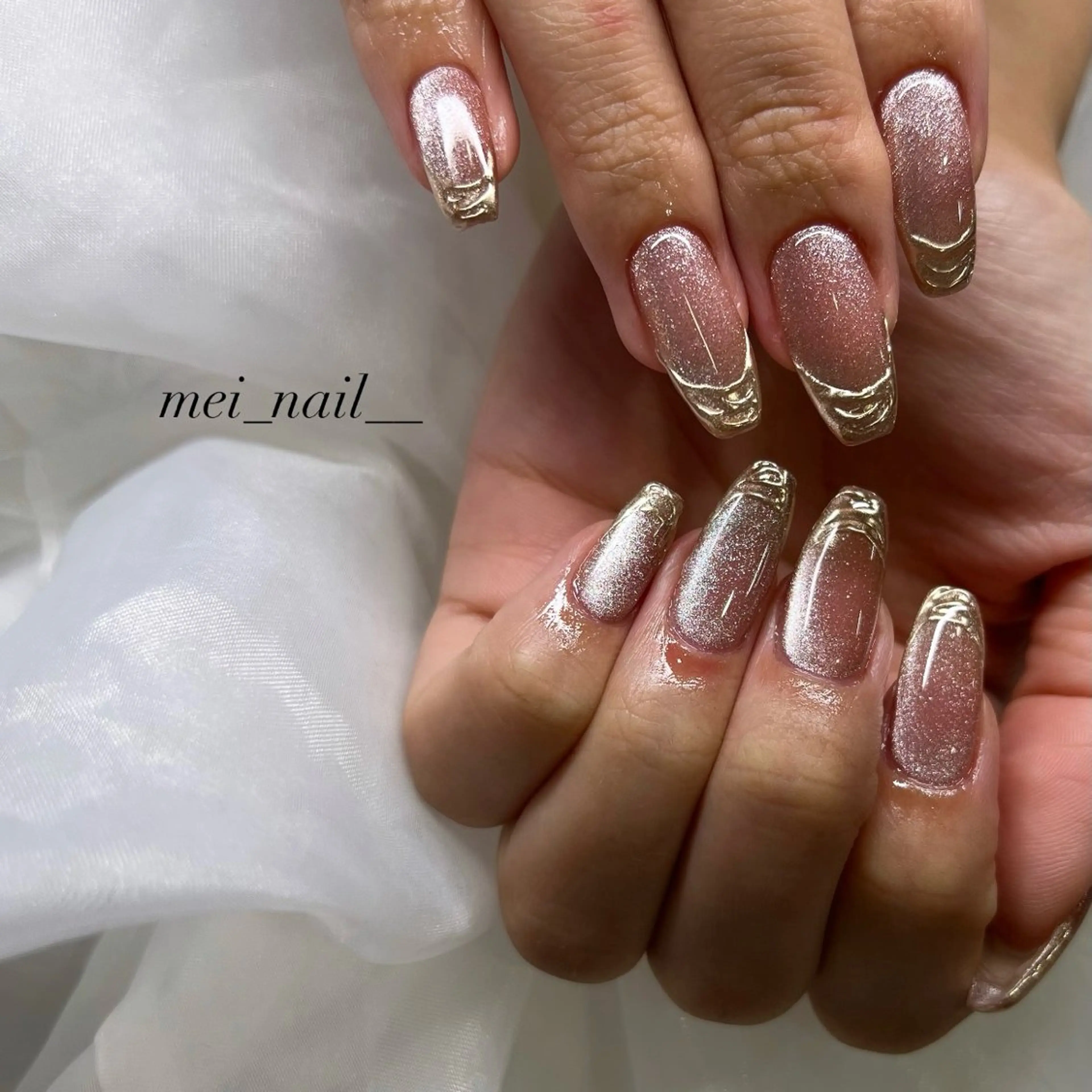 ネイル ハンドネイル est nail所属・永山 芽生子のネイルデザイン