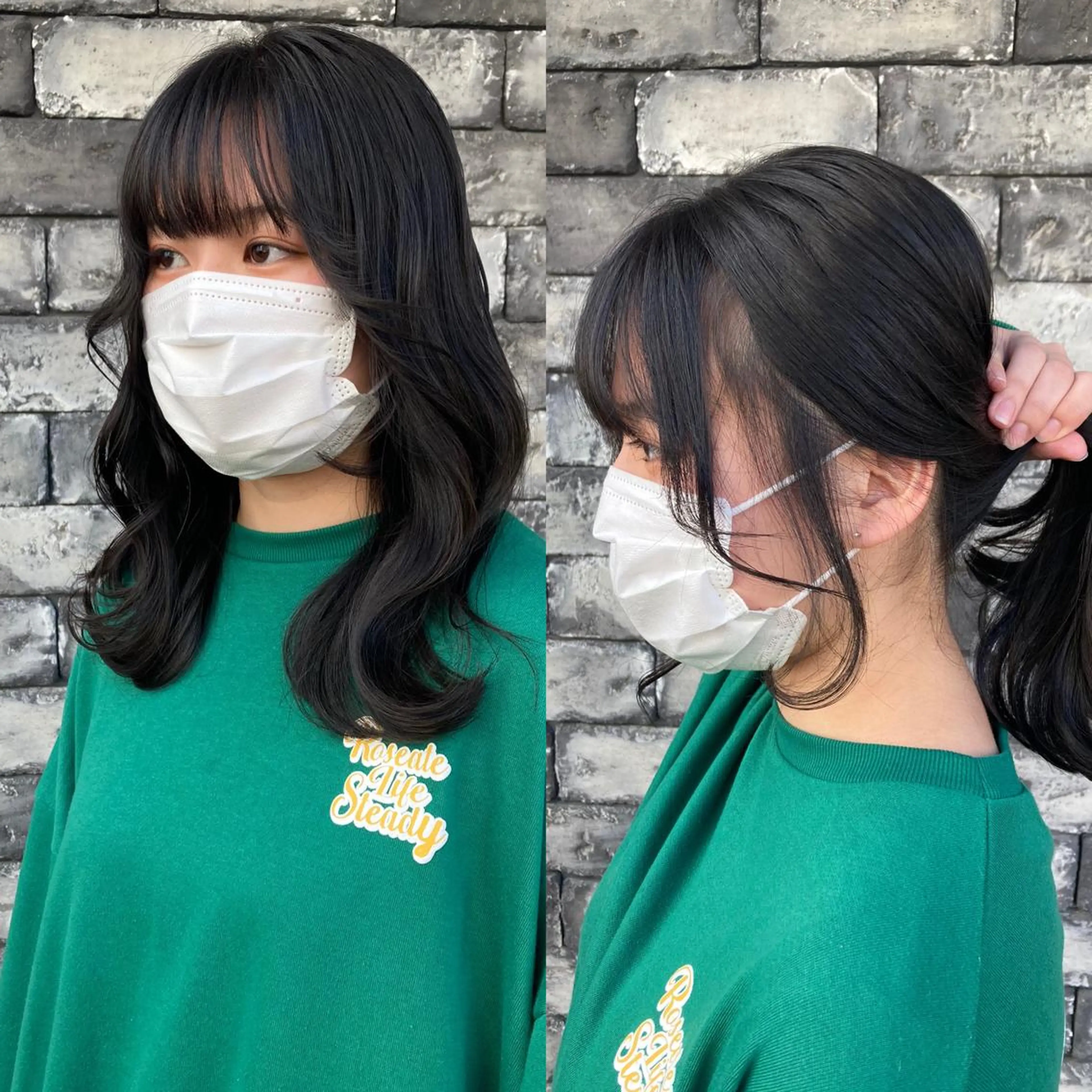 セミロング カット ヘアカラー トリートメント ヘアセット ✂️似合わせの魔術師 石田一樹✂️のヘアスタイル