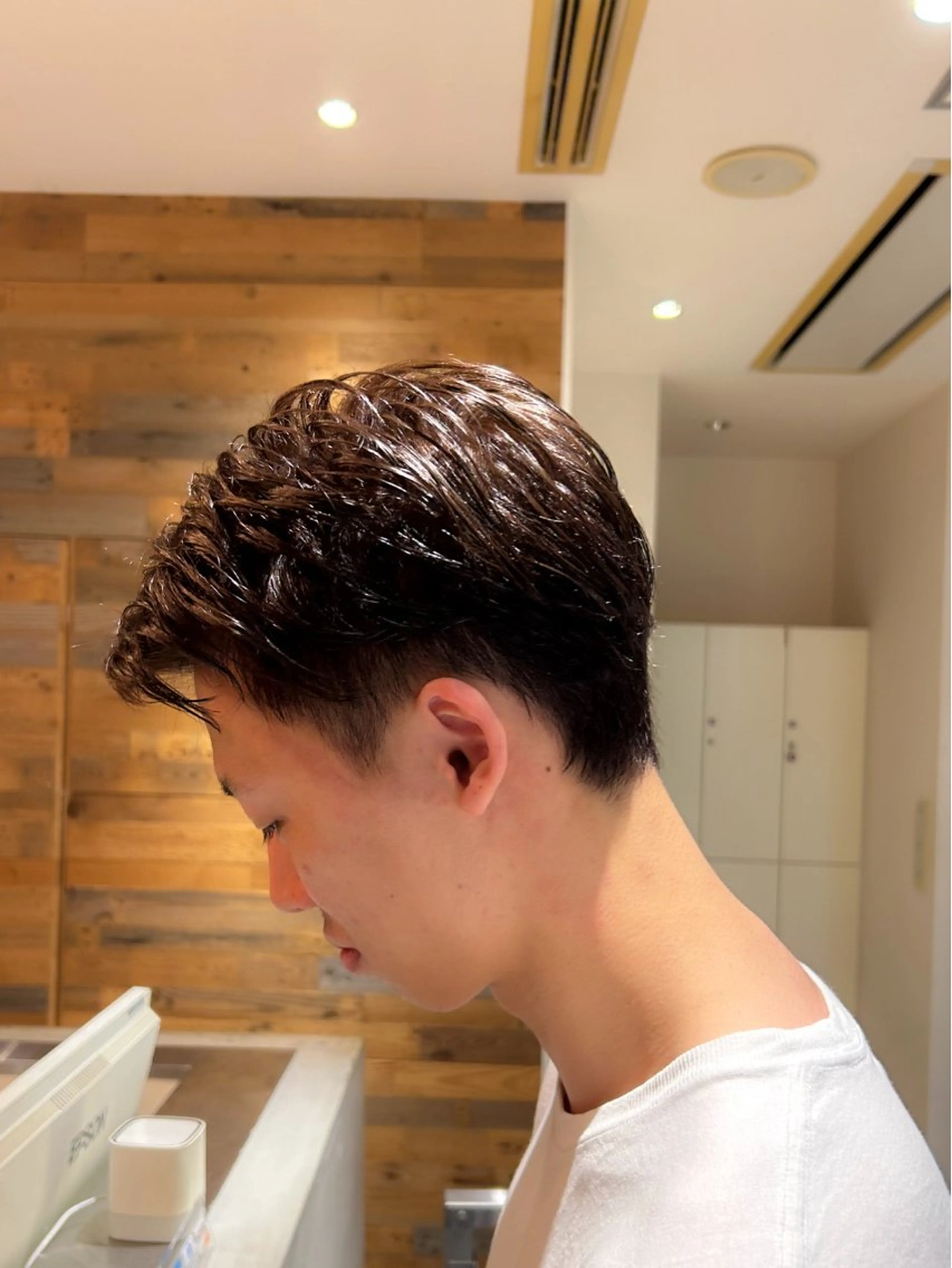 〖新規限定〗メンズ 透明感ワンカラーの写真