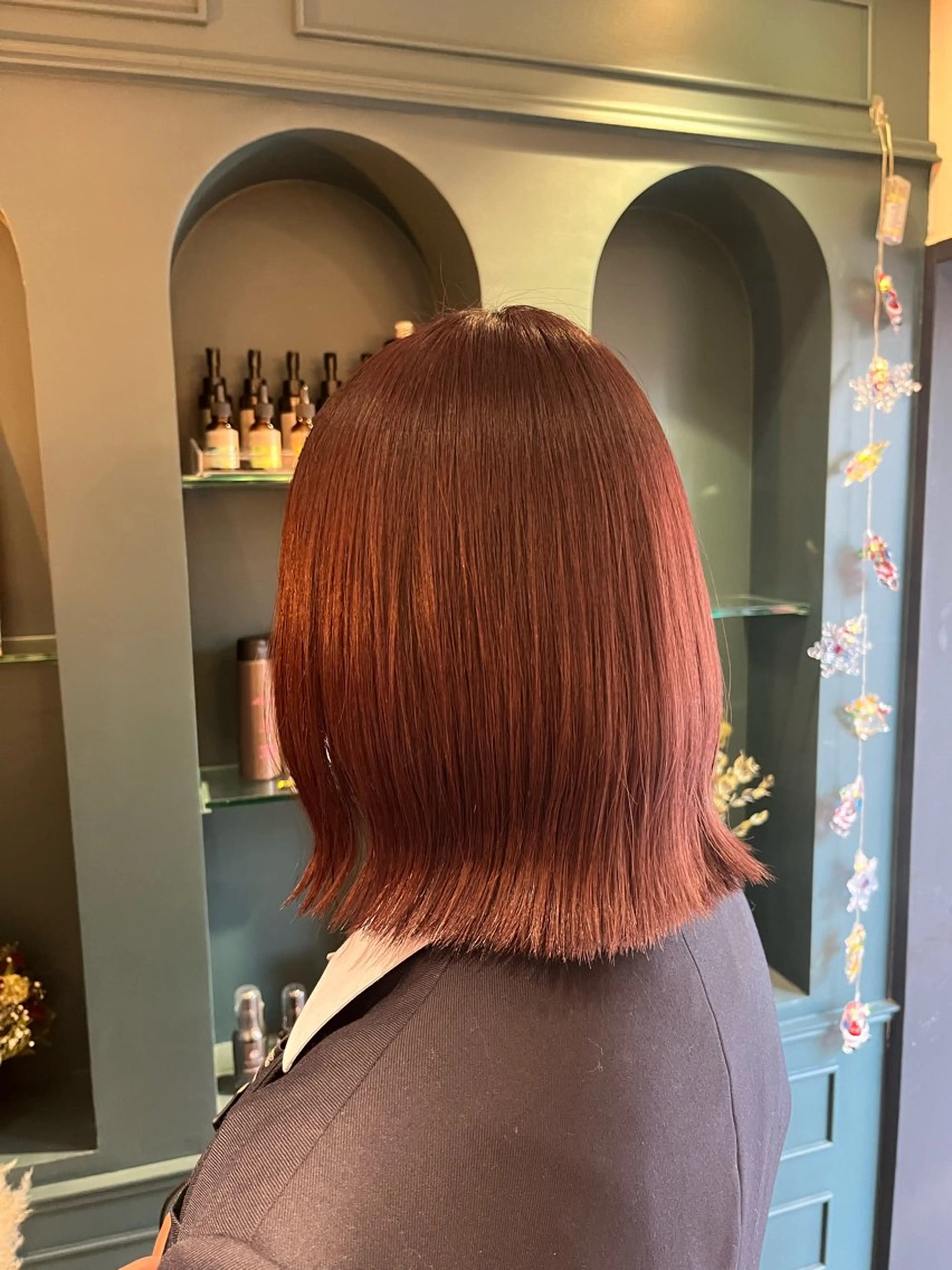 ミディアム カラー ヘアカラー 🍊暖色カラー🍊 sakuraのヘアスタイル