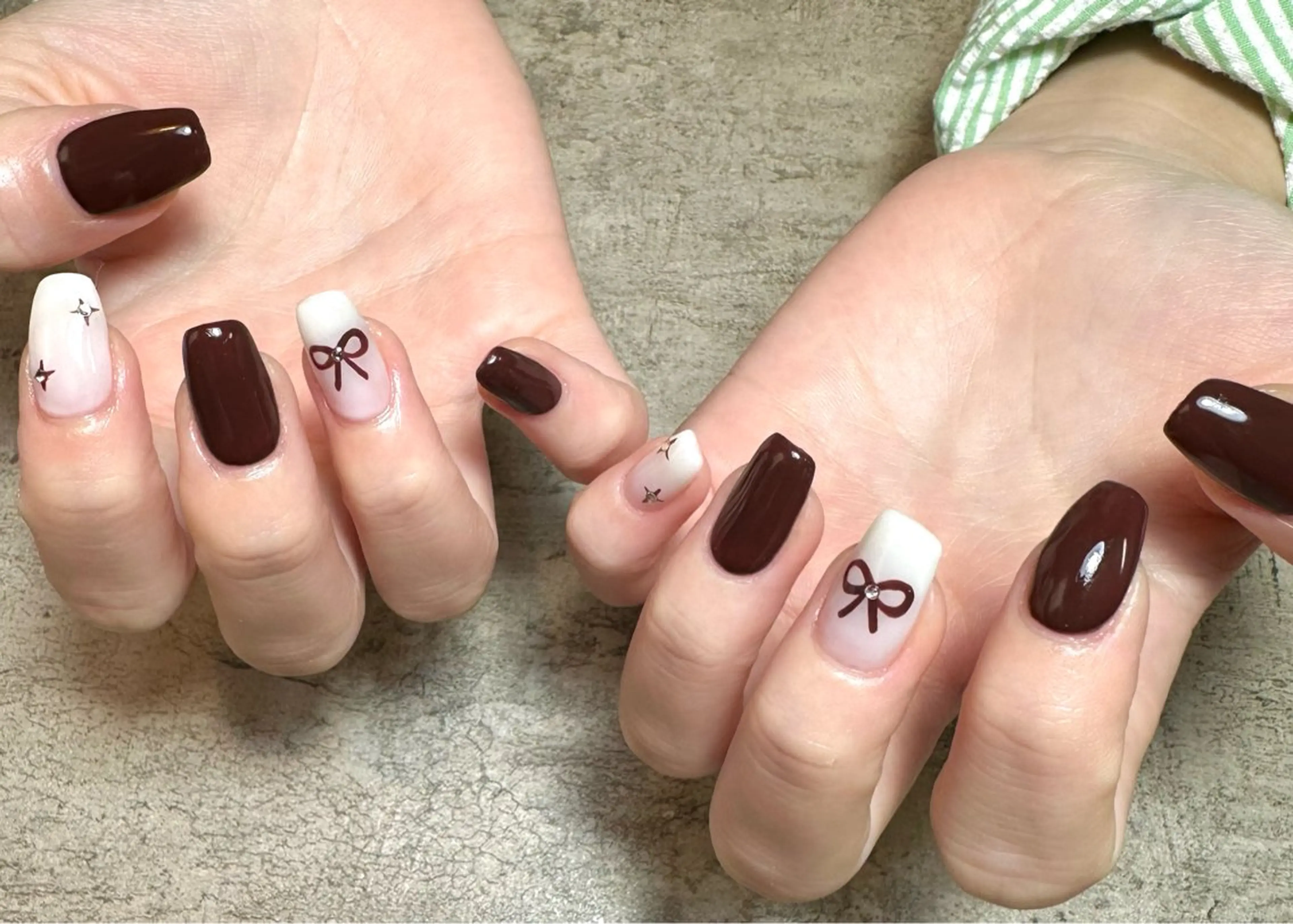 ネイル ハンドネイル フットネイル GéRanium Harukaのネイルデザイン