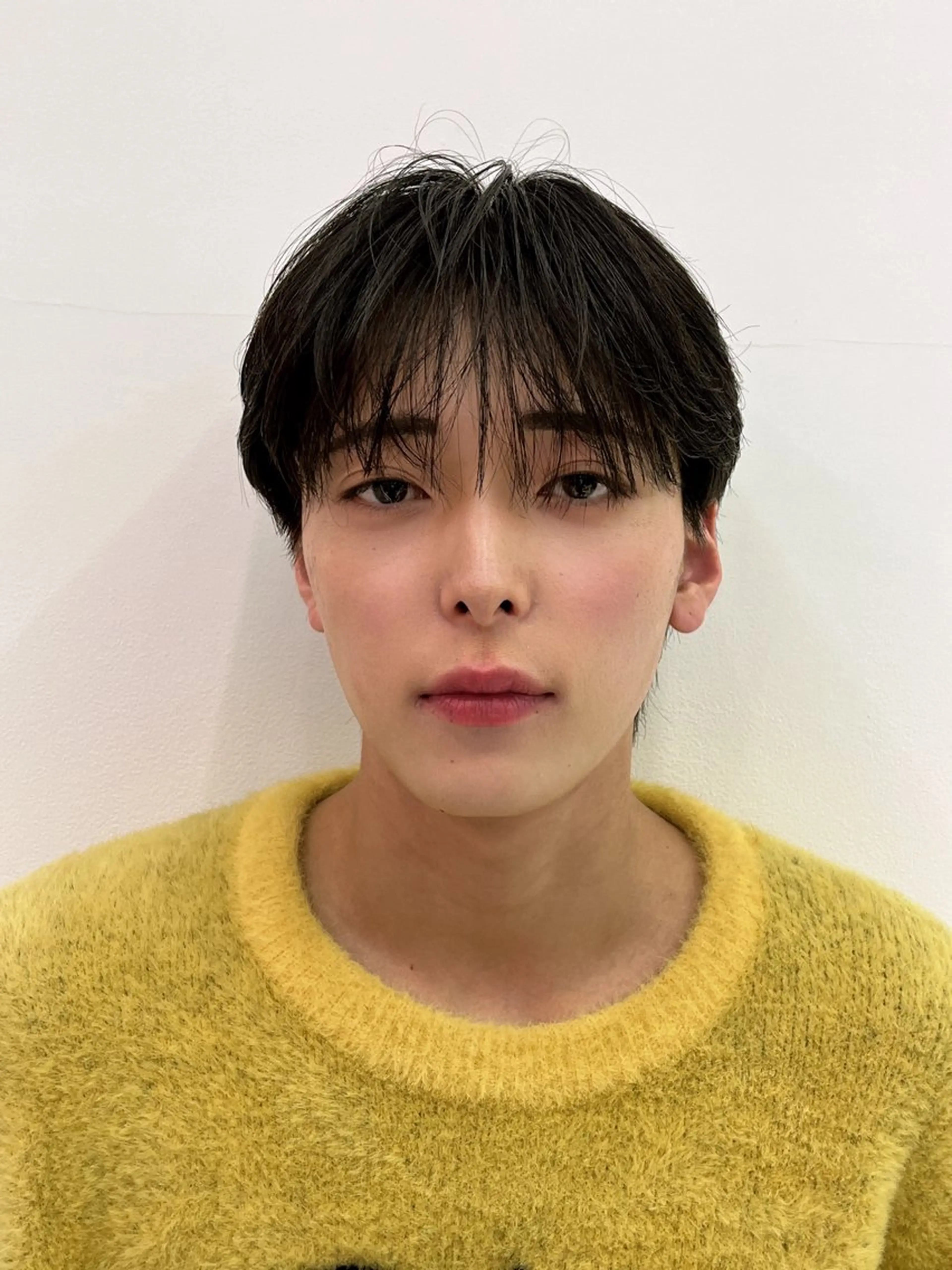 メンズ マッシュ シースルーマッシュ 原宿/表参道メンズ 曲がる縮毛矯正/福田のヘアスタイル