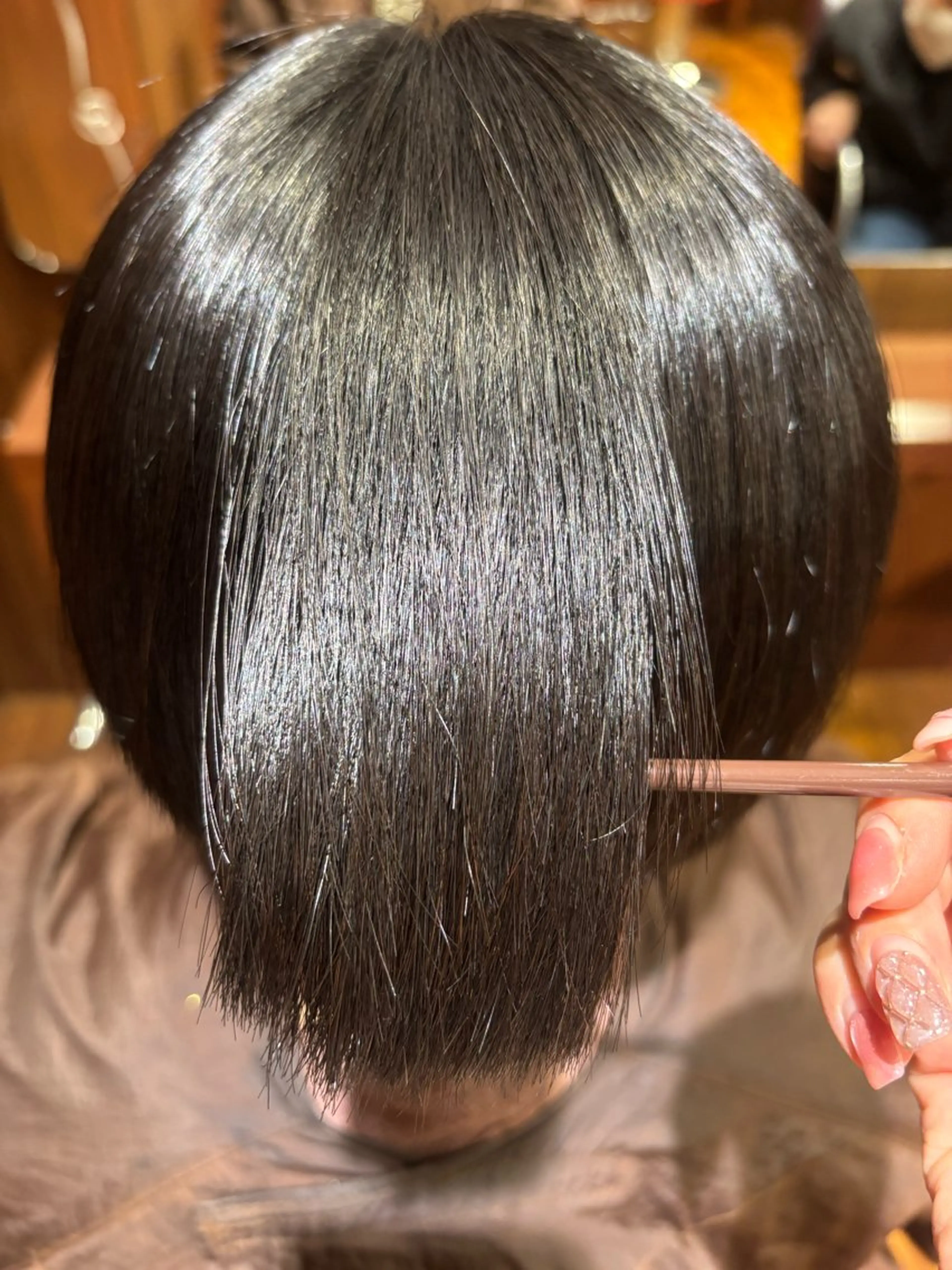 縮毛矯正モデル(18時~)🎀今月限定価格‼️ボブ以上の方のみの写真