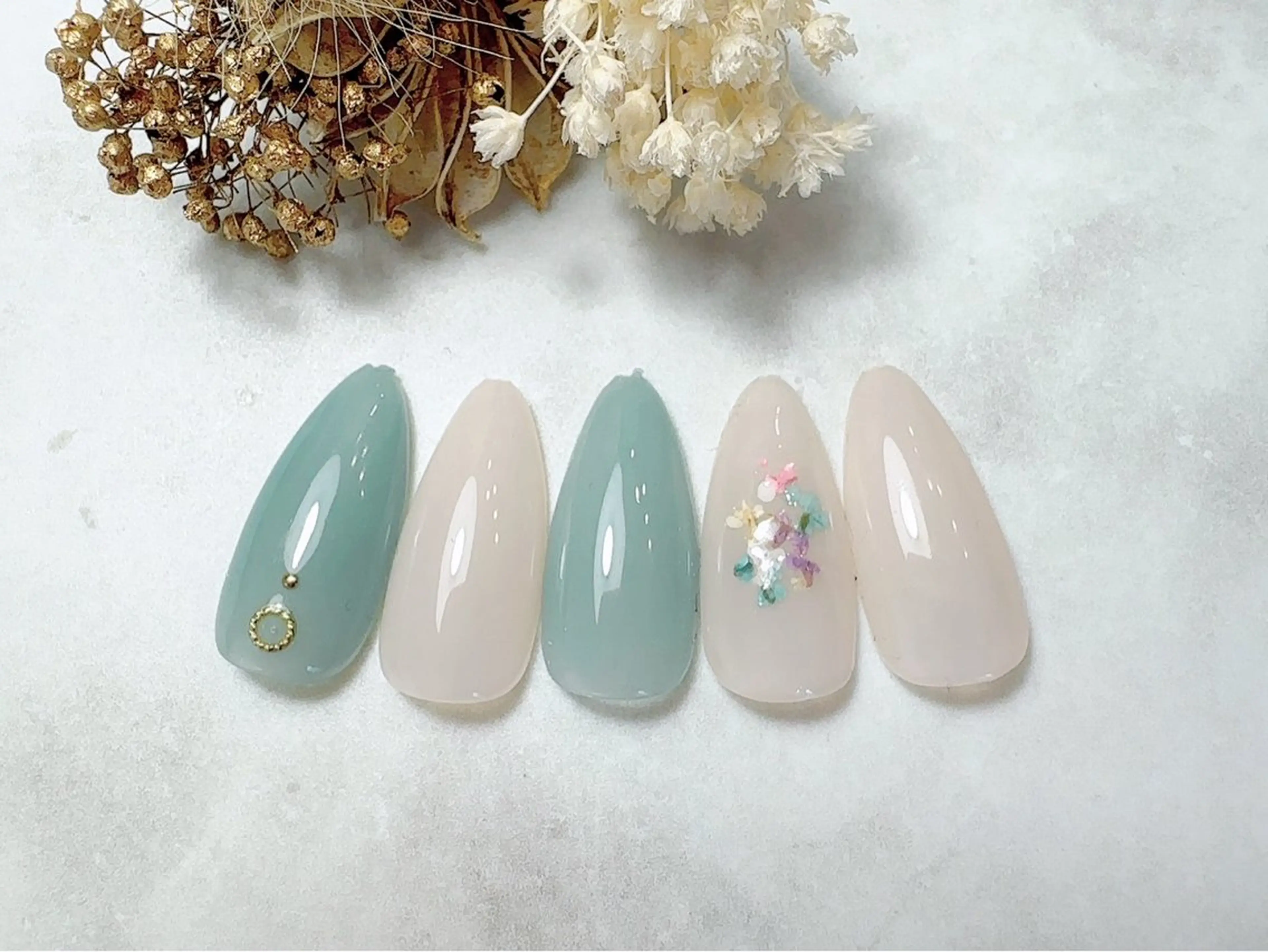 ネイル オフィスネイル シンプルネイル 【パラジェル・フィルイン】Nailsalon　Merci東中野所属・Merci shigaのネイルデザイン