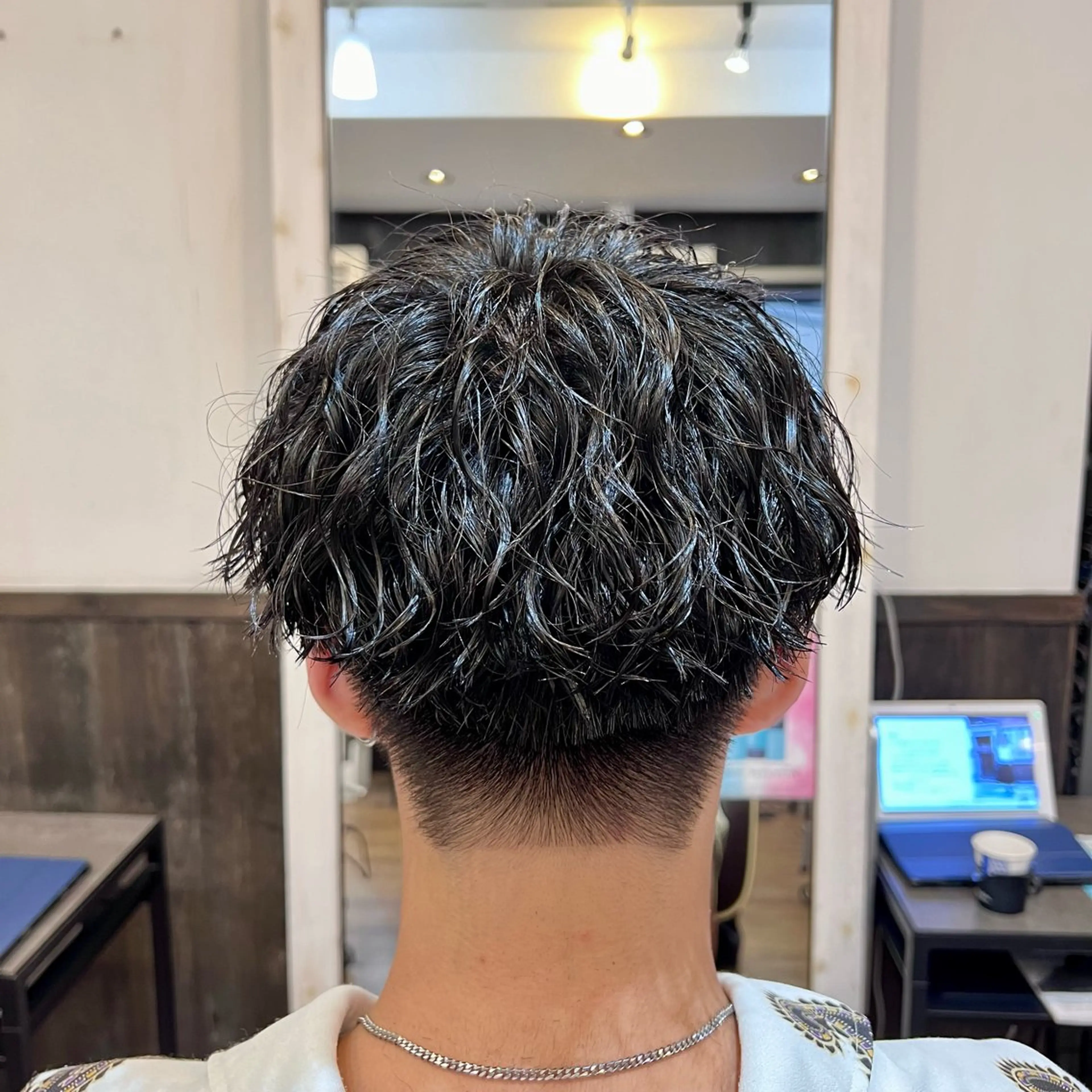 パーマ メンズ カット パーマ アグヘアーシータ所属・🤩メンズカット/ パーマ山本🤩のヘアスタイル