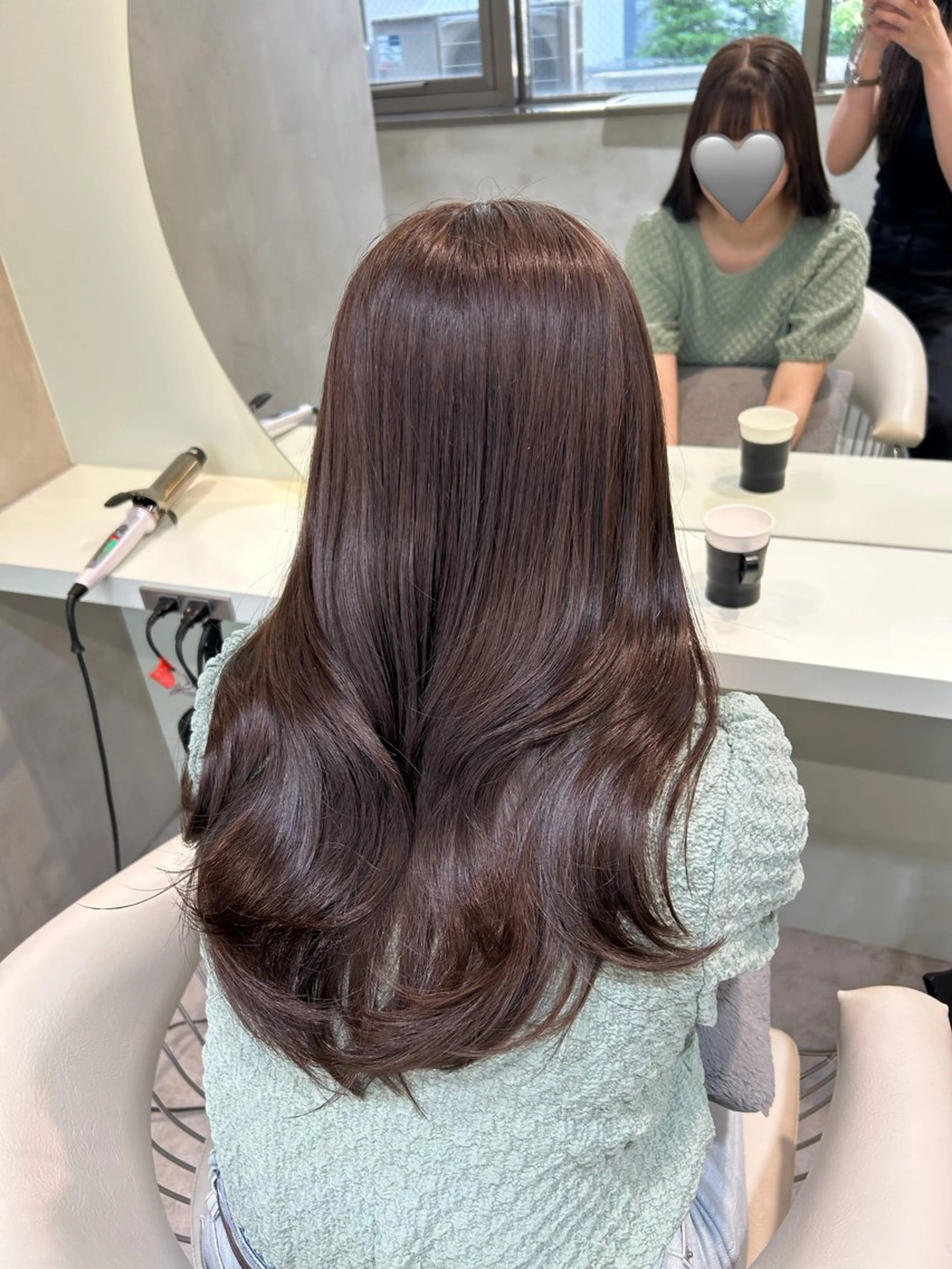 セミロング 大宮韓国ハッシュ🪽 GLROWseriのヘアスタイル