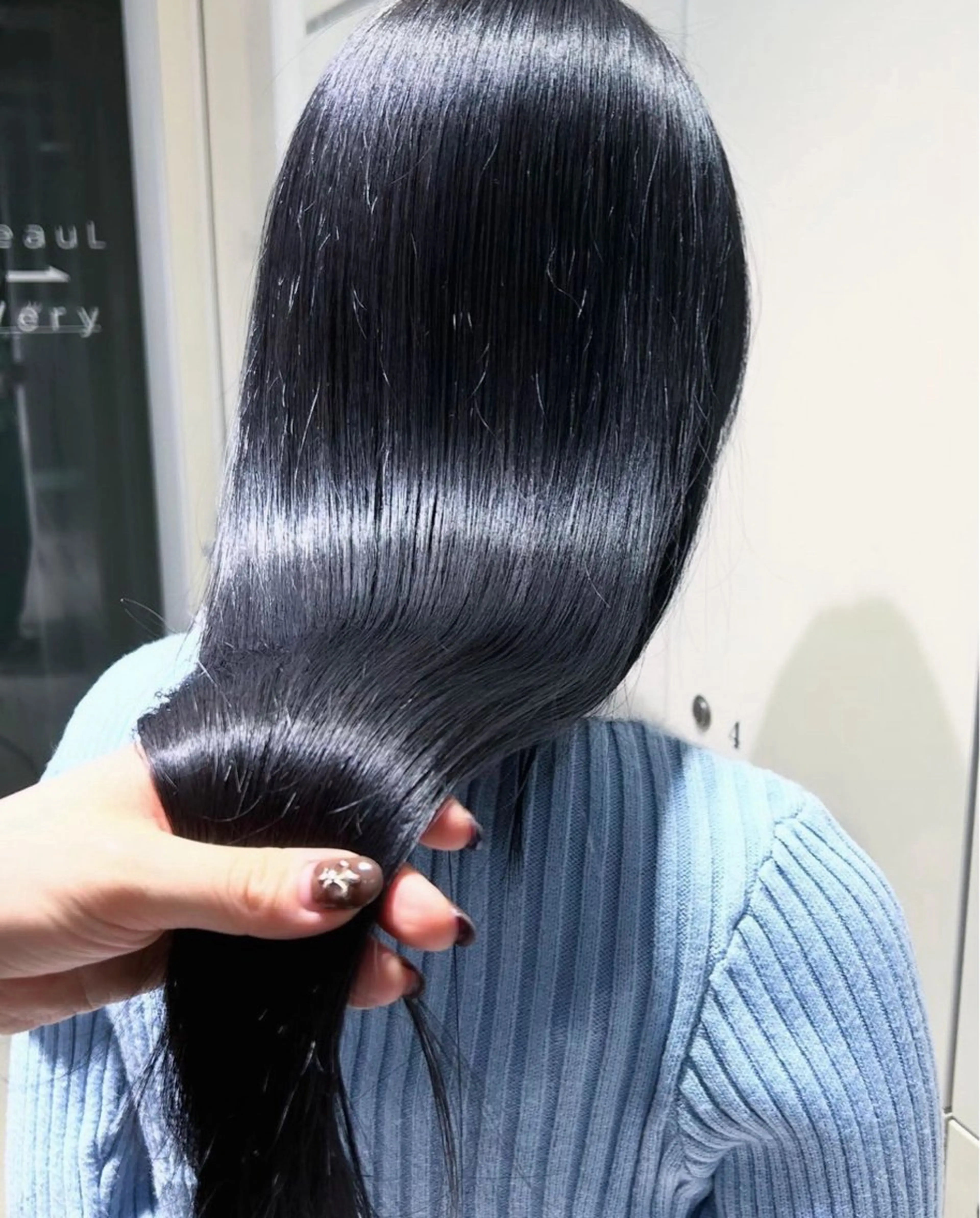カラー 髪質改善 salon dè joe所属・透明感♡暗髪カラー/ Kazuha🎀のヘアスタイル