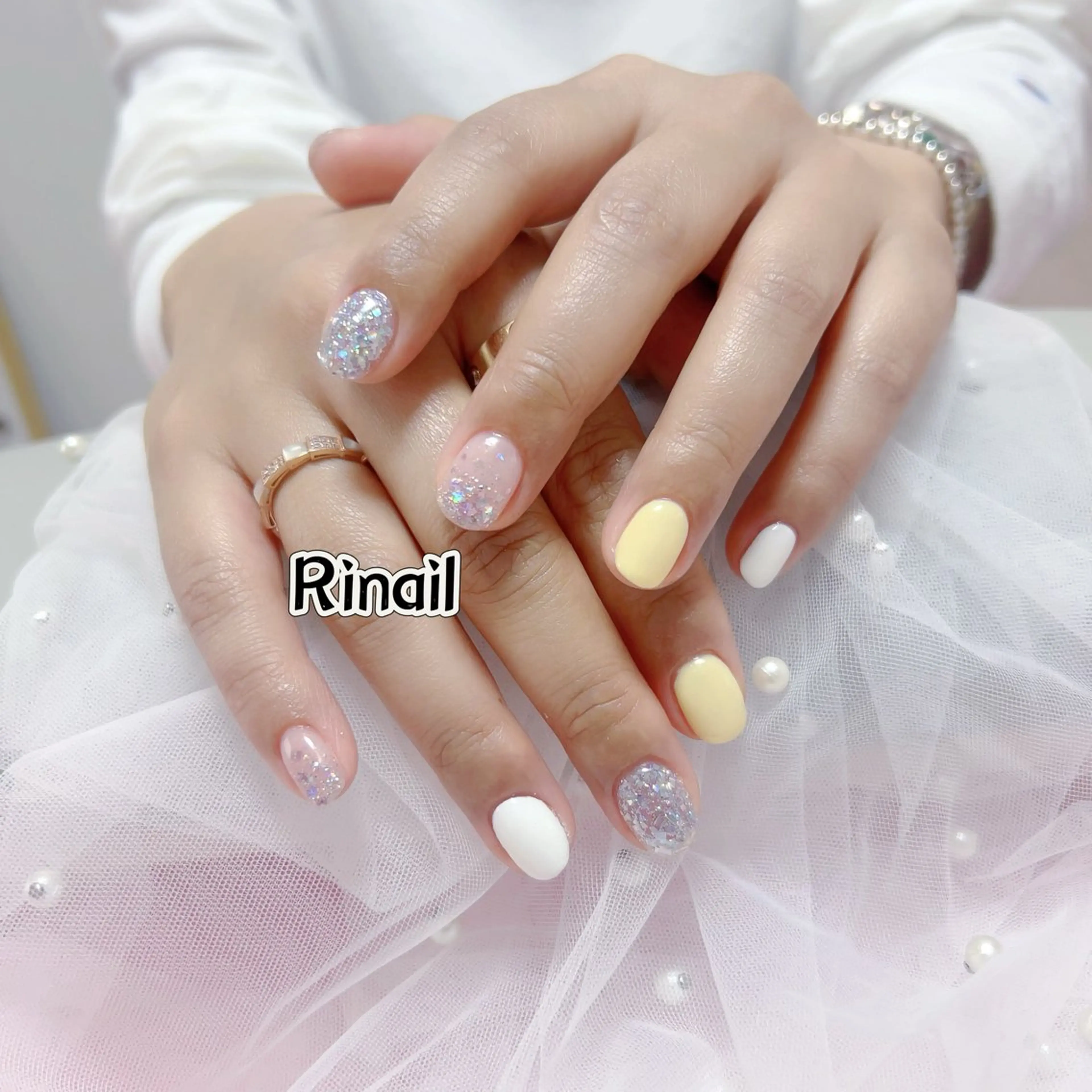 ネイル アートネイル チークネイル 長さ出し フラッシュネイル フットネイル ハンドネイル フットネイル ハンドケア YK Rinのネイルデザイン