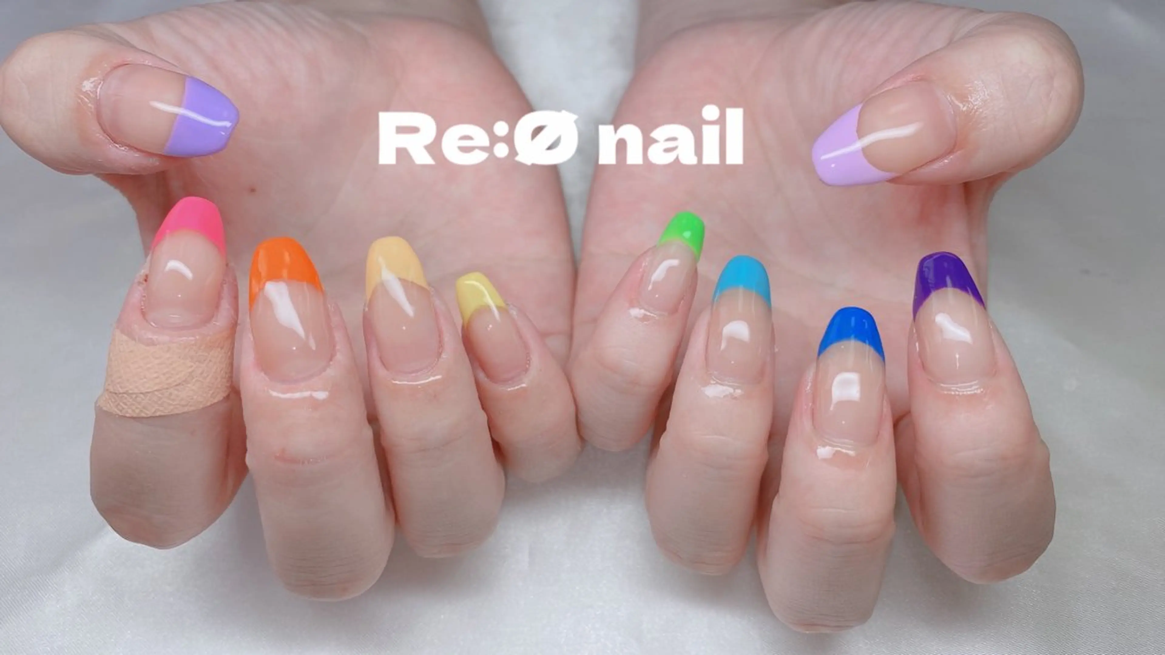 ネイル ハンドネイル Re:Ø nail 🩵TSUJIのネイルデザイン