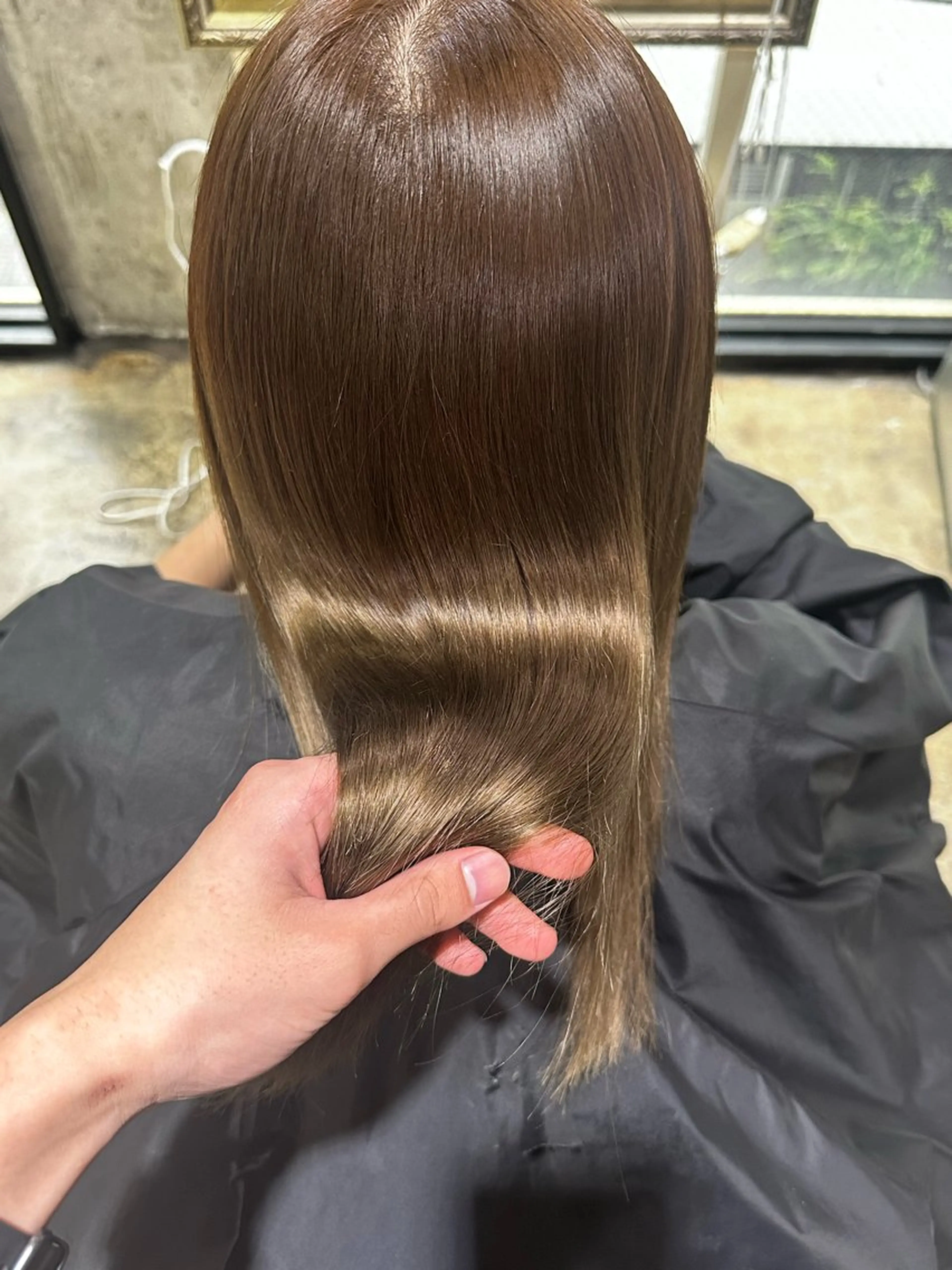 ブリーチなしトーンアップの写真