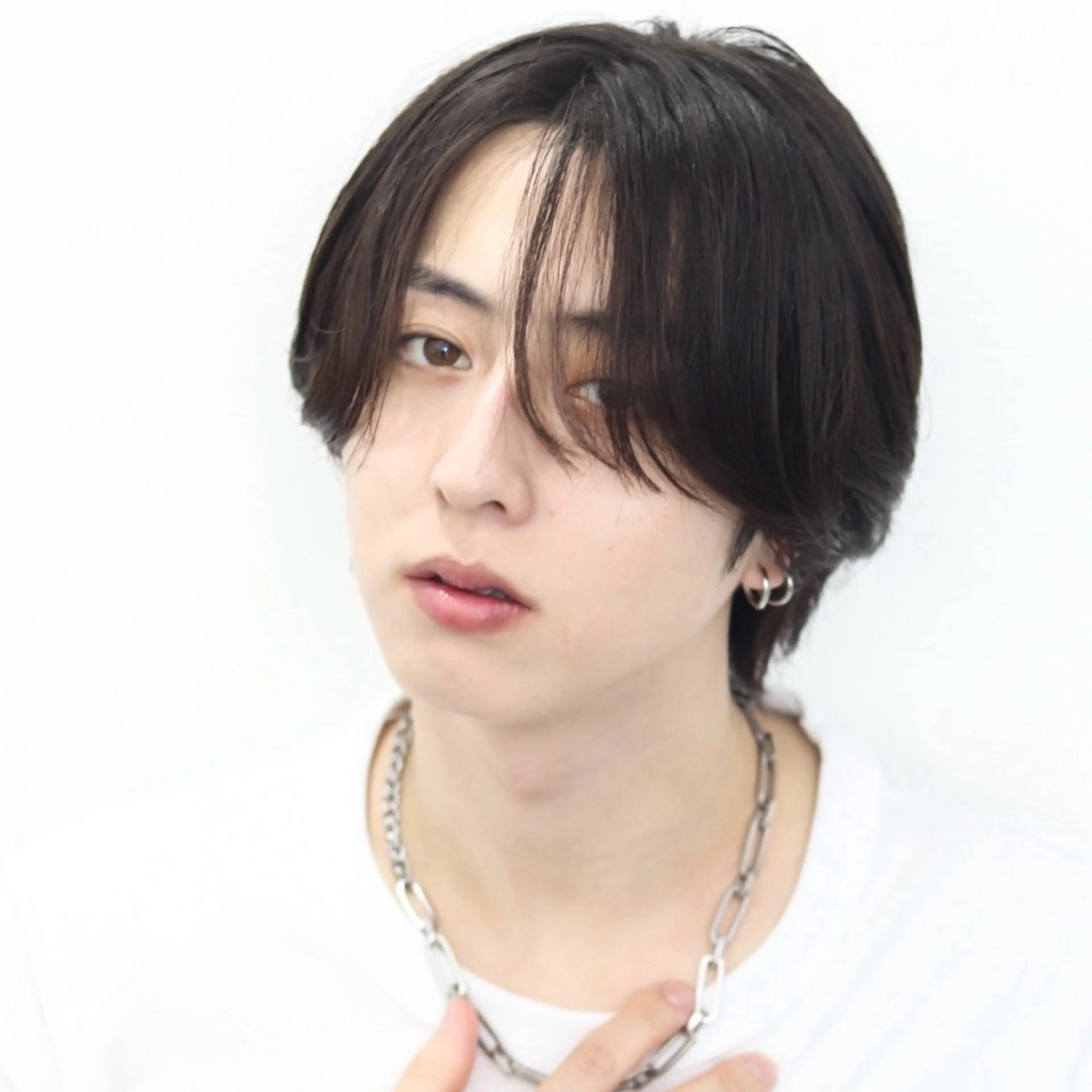 ミディアム カラー パーマ メンズ カット 縮毛矯正 トリートメント シースルーマッシュ/ メンズ/KYOHEIのヘアスタイル