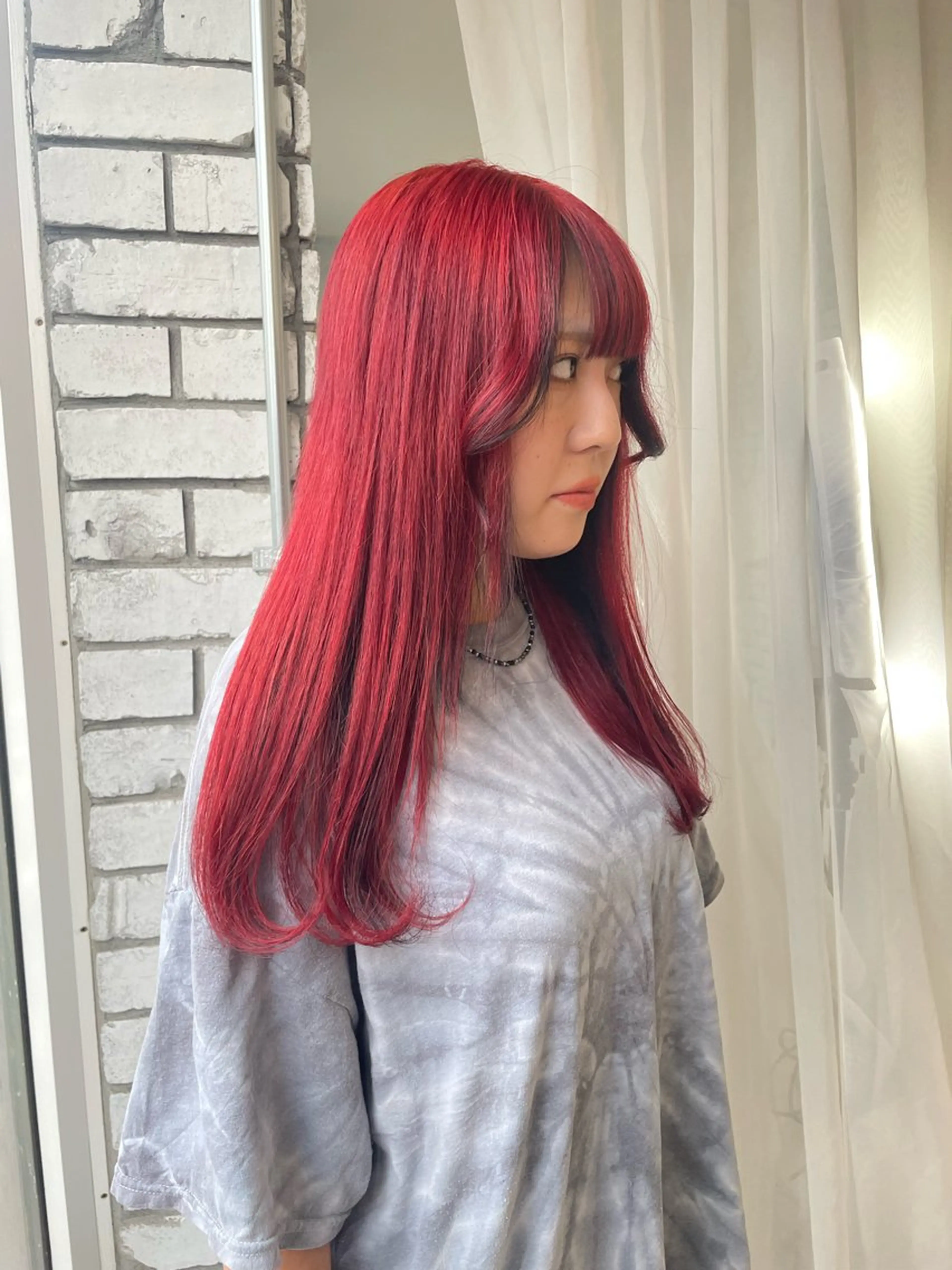 ロング カラー ヘアカラー 艶ハイトーン👑♡ NATSUKIのヘアスタイル