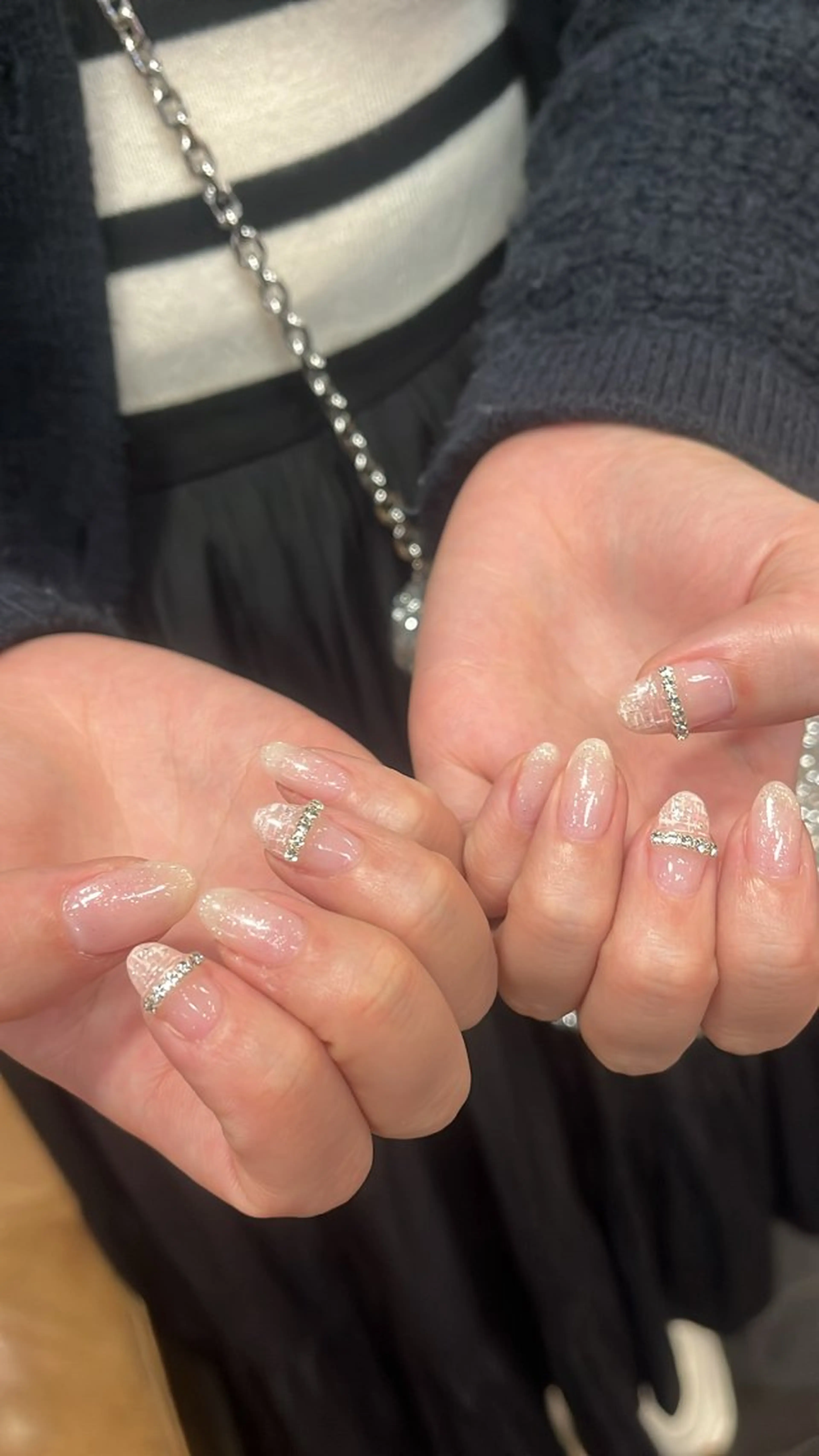 ネイル ニュアンスネイル シンプルネイル ハンドネイル SAKU  nail[サクネイル]所属・SAKU nail 作島茜のネイルデザイン
