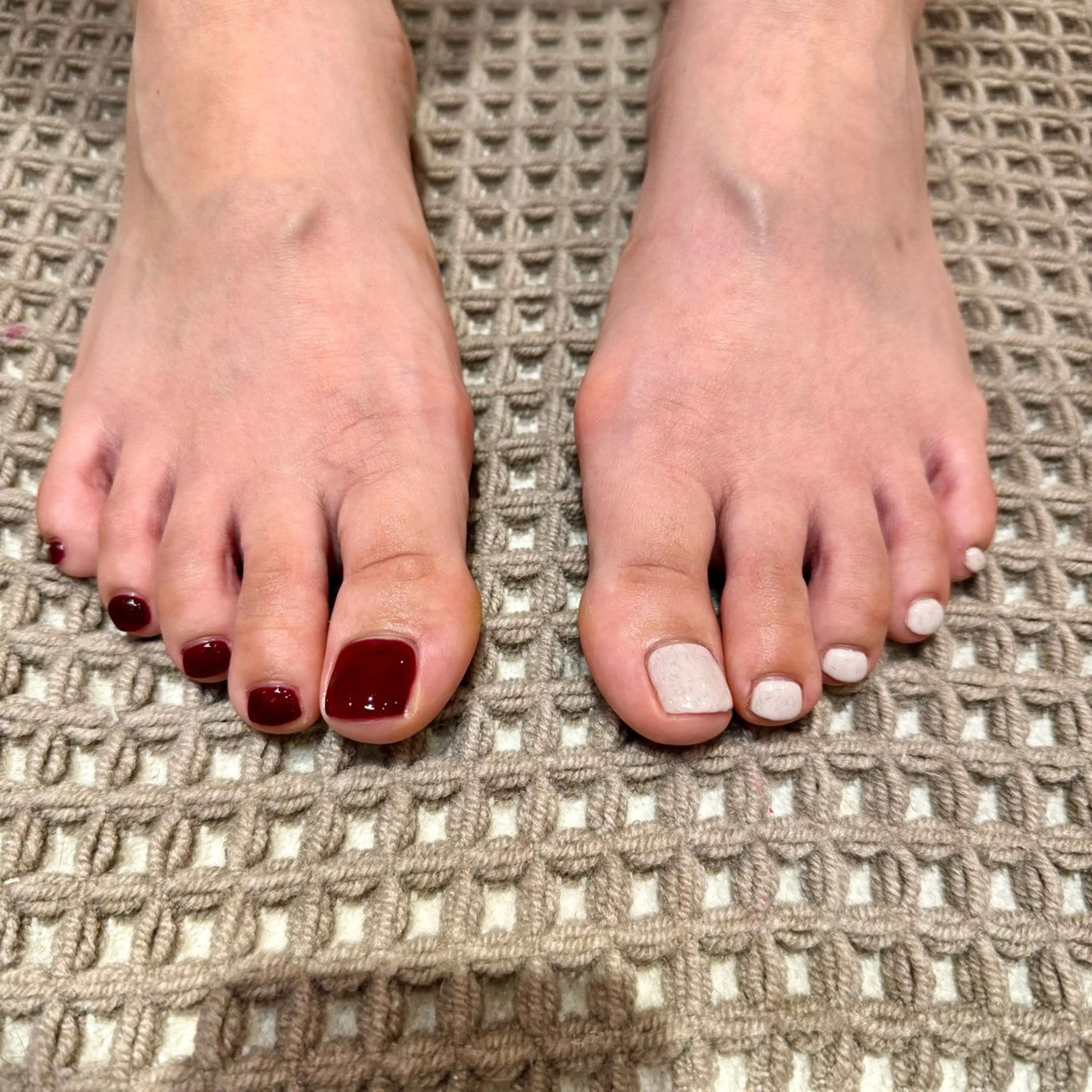 ネイル ホワイト mizuki 🎀のネイルデザイン