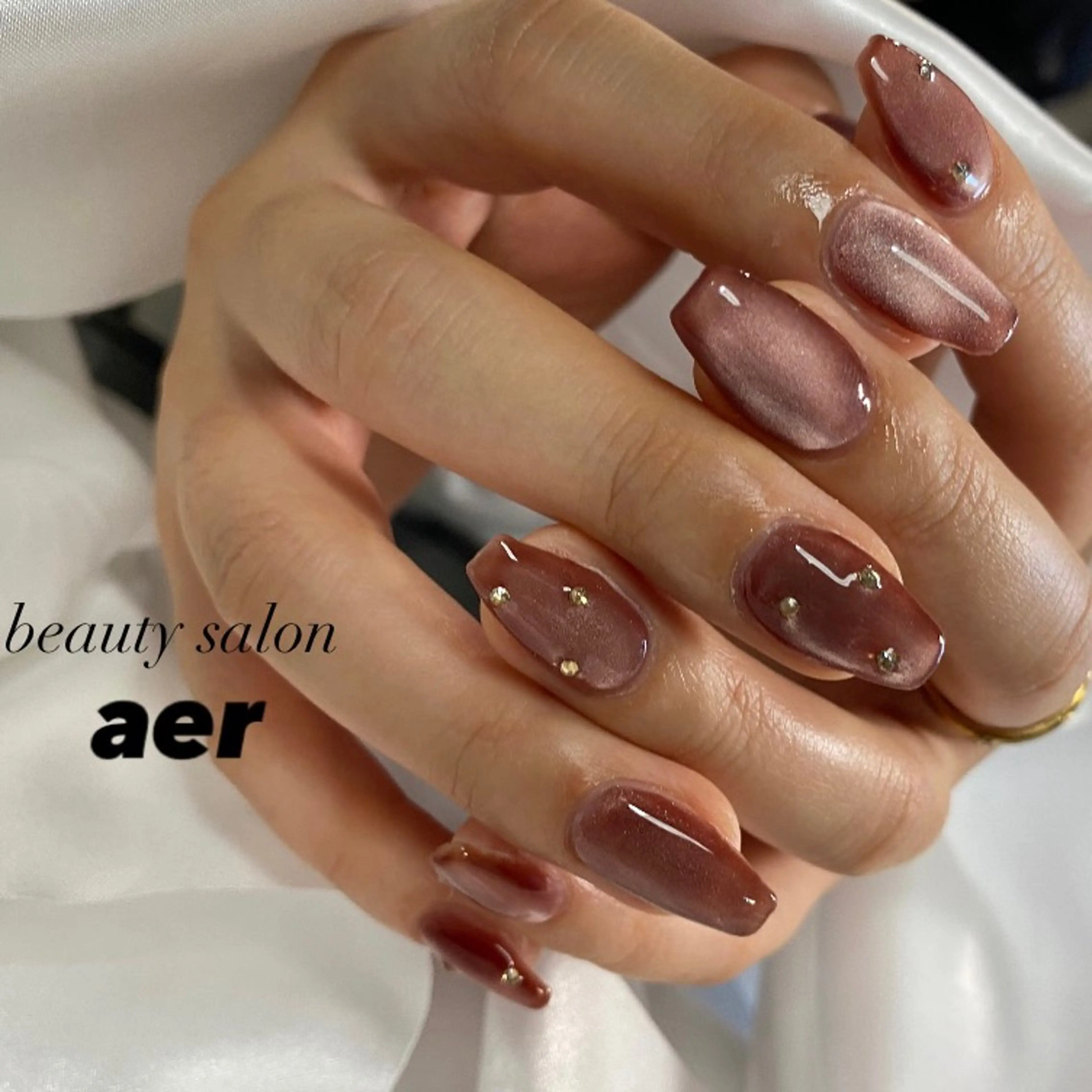 ネイル マグネットネイル ハンドネイル デコパーツが得意♪ ネイル/眉毛/エステの眉毛・アイブロウイメージ