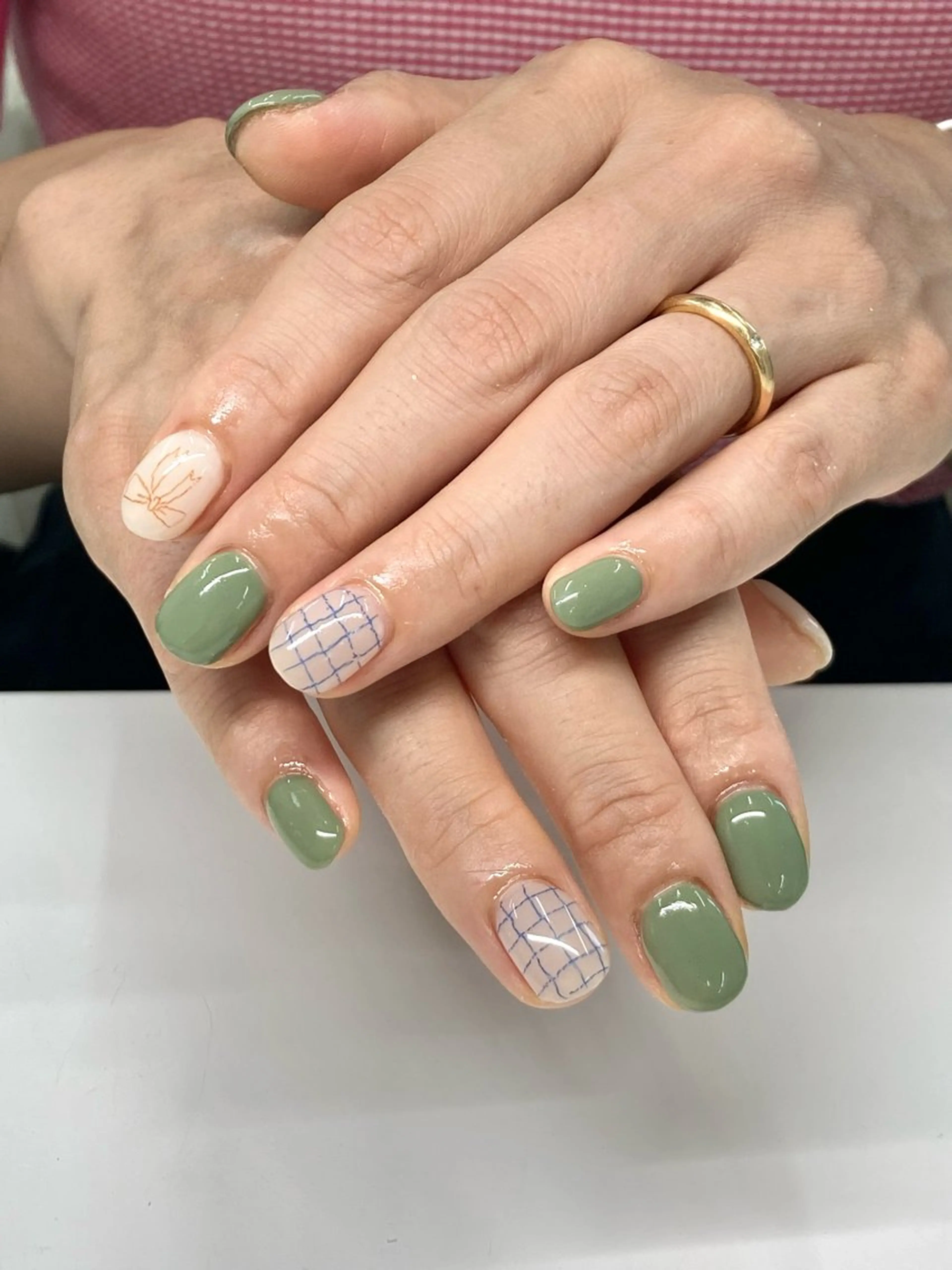 ネイル アートネイル シンプルネイル Nail Total beauty salon Laki所属・佐々木 優花のネイルデザイン