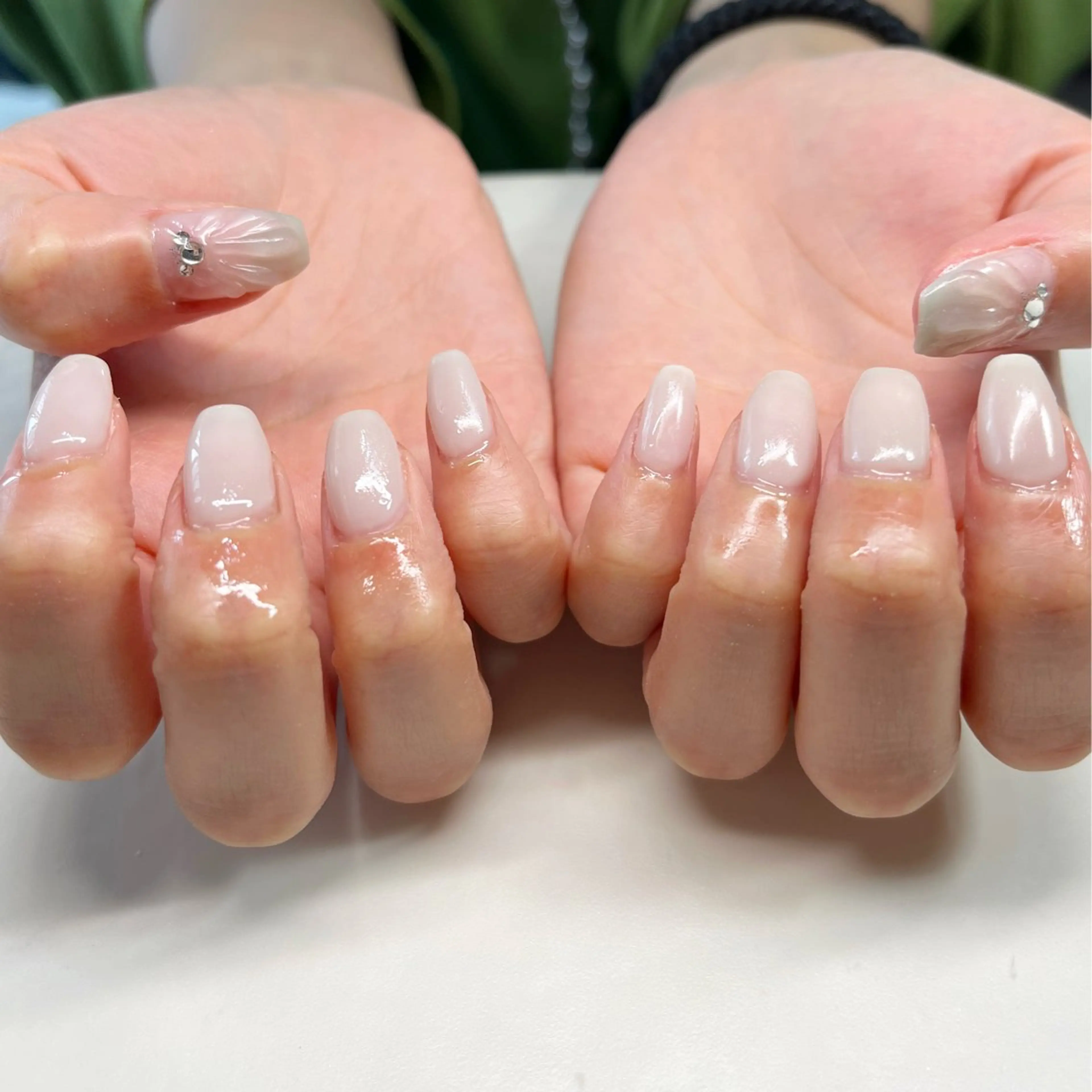 ネイル シンプルネイル ハンドネイル K nail所属・Knail いがわのネイルデザイン