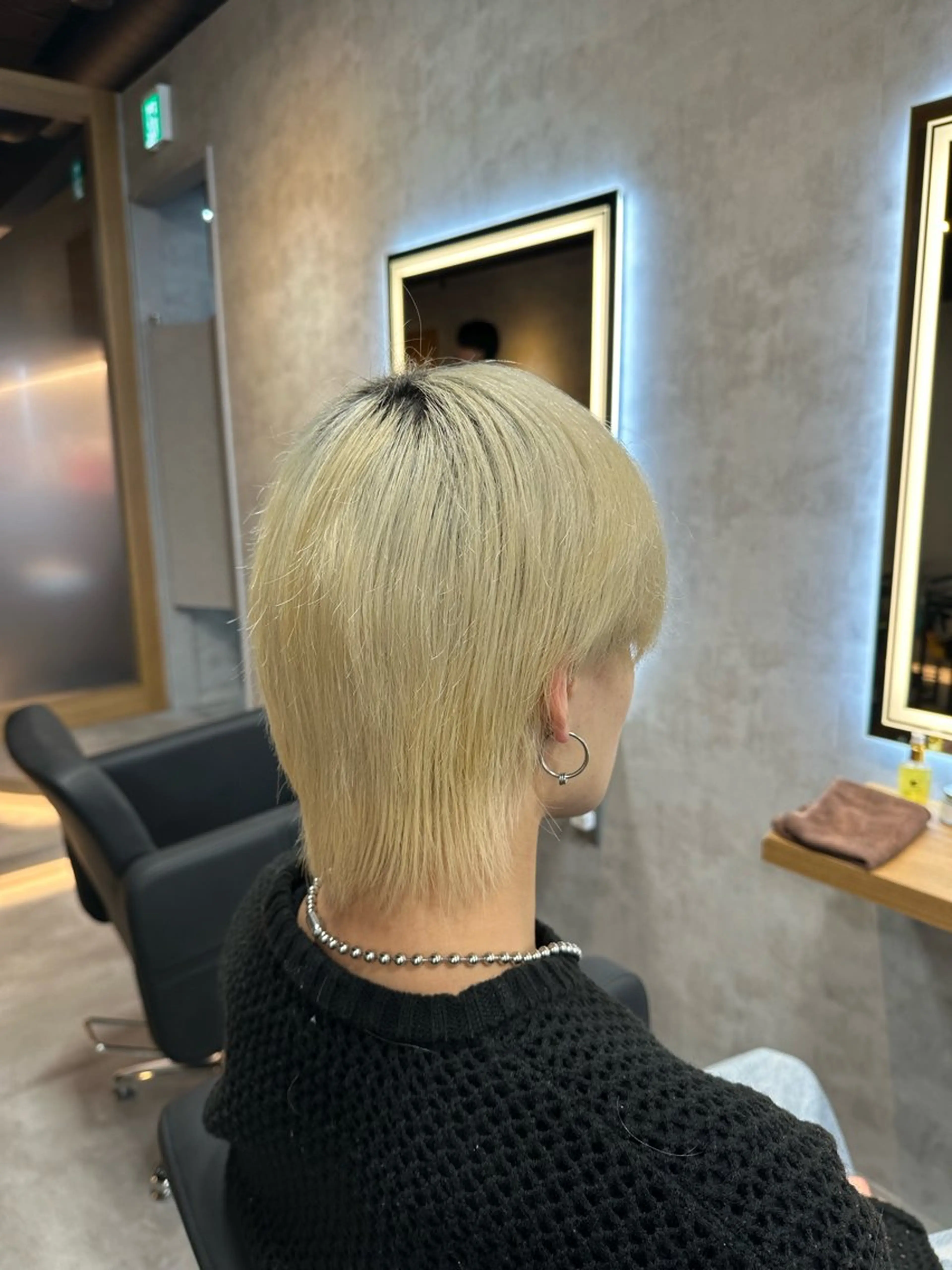 カラー メンズ ブロンド ホワイトブロンド カット ヘアカラー 札幌メンズヘア指名 No.1光👑👑のヘアスタイル