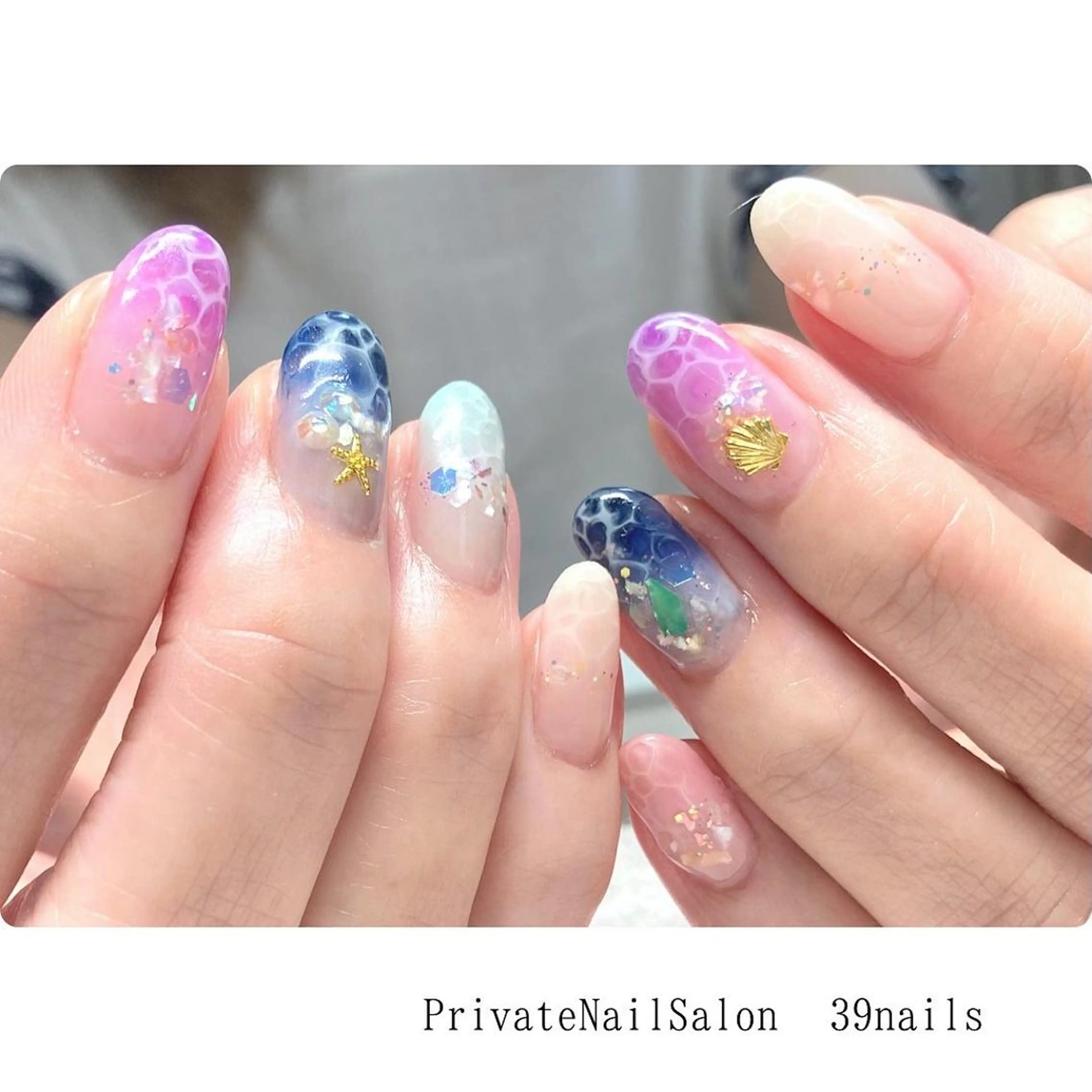 ネイル 39-nails EharaMikuのネイルデザイン