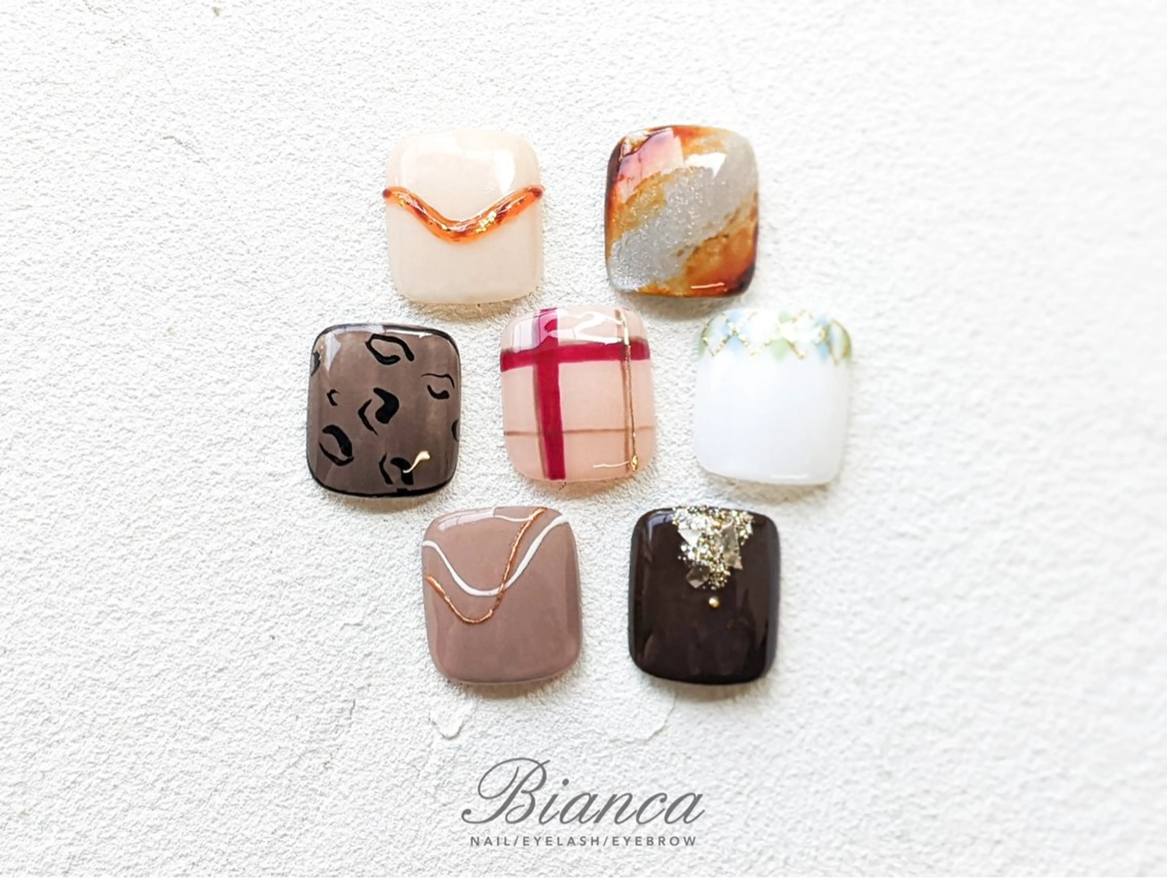 ネイル フットネイル Bianca栄店 みさと店長のネイルデザイン