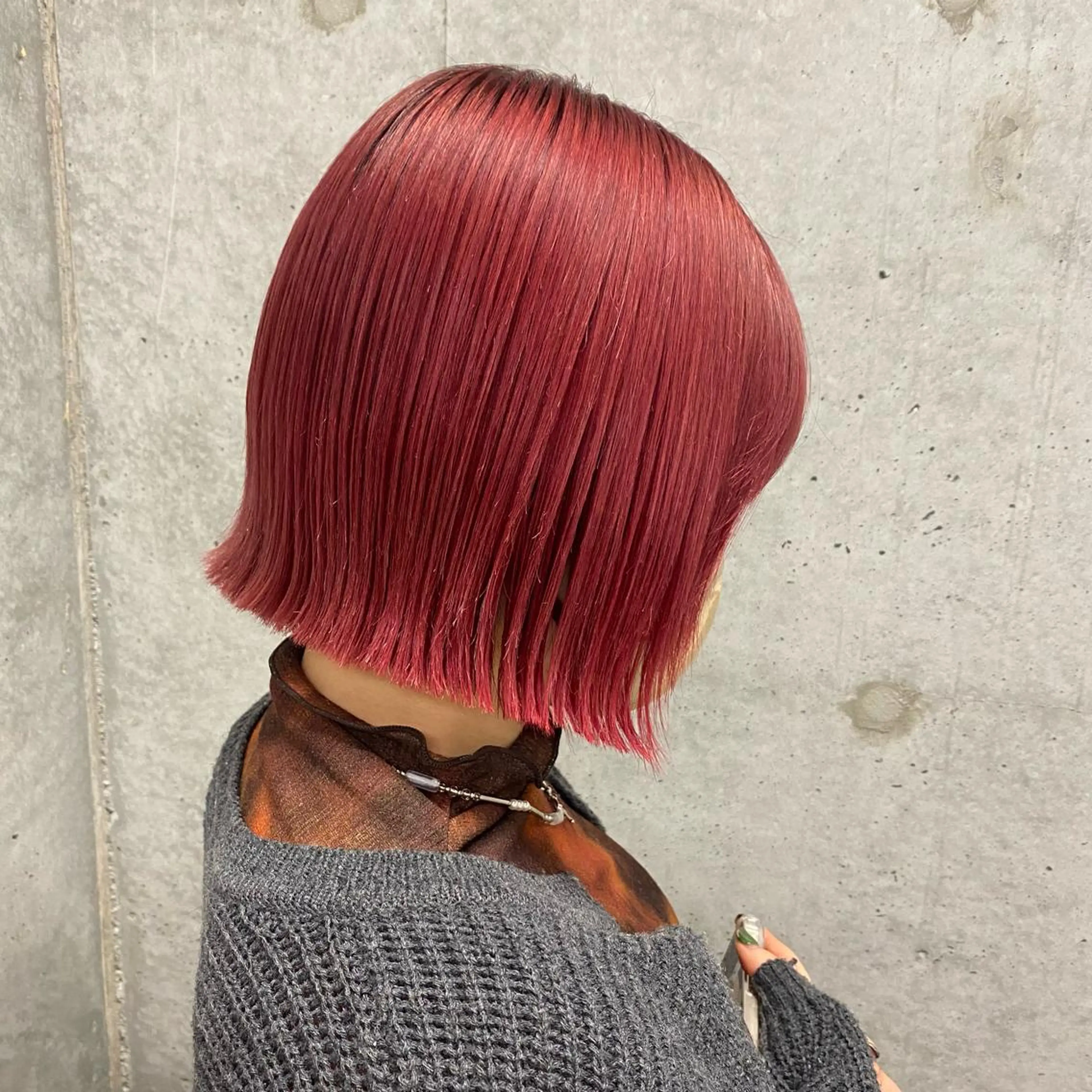 ショート カラー 🩶レイヤーカット 🩶柔らかカラー結愛のヘアスタイル