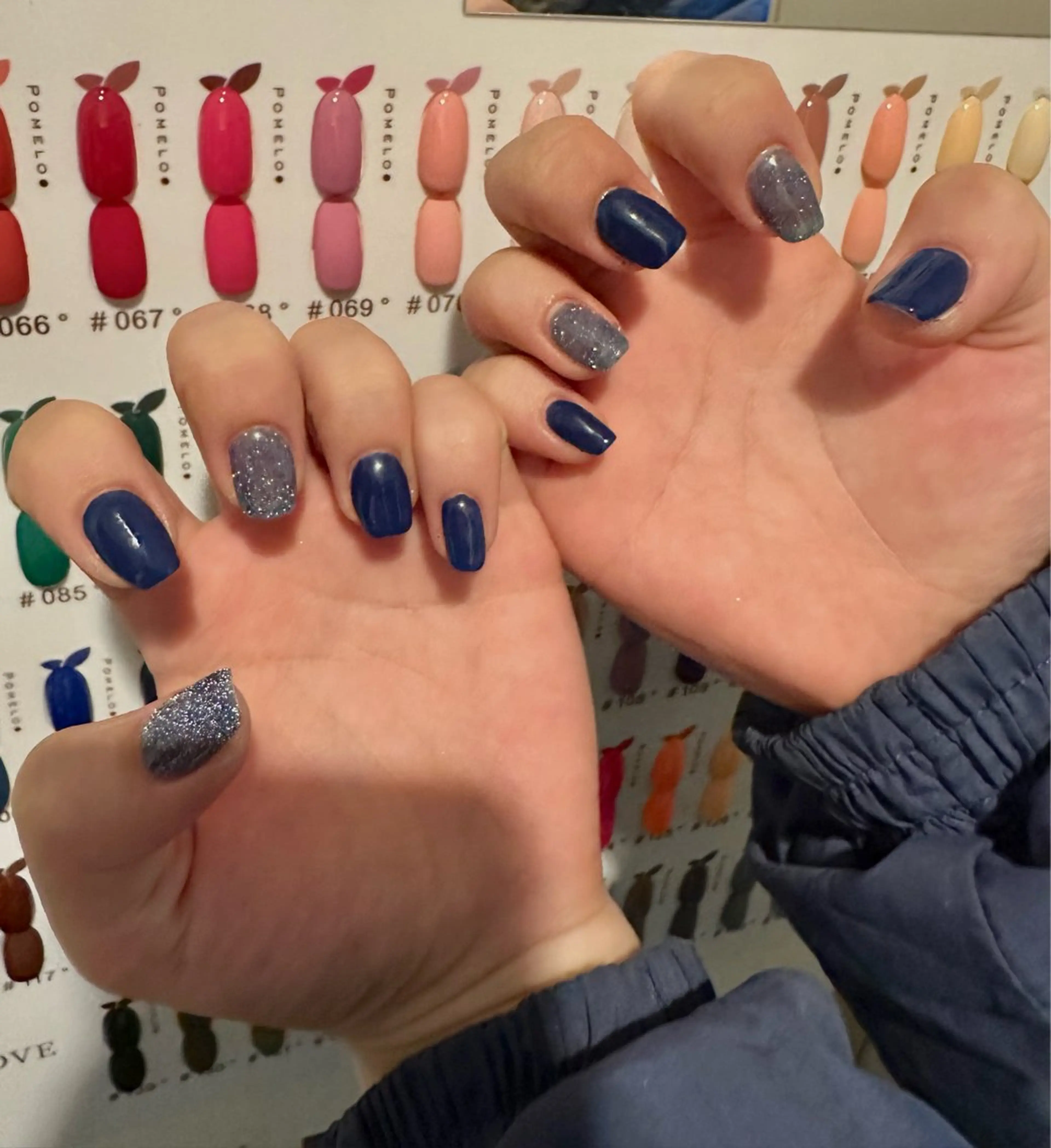 ネイル 韓国ネイル 持ち込み ハンドネイル EMI ANA.CHUOのネイルデザイン