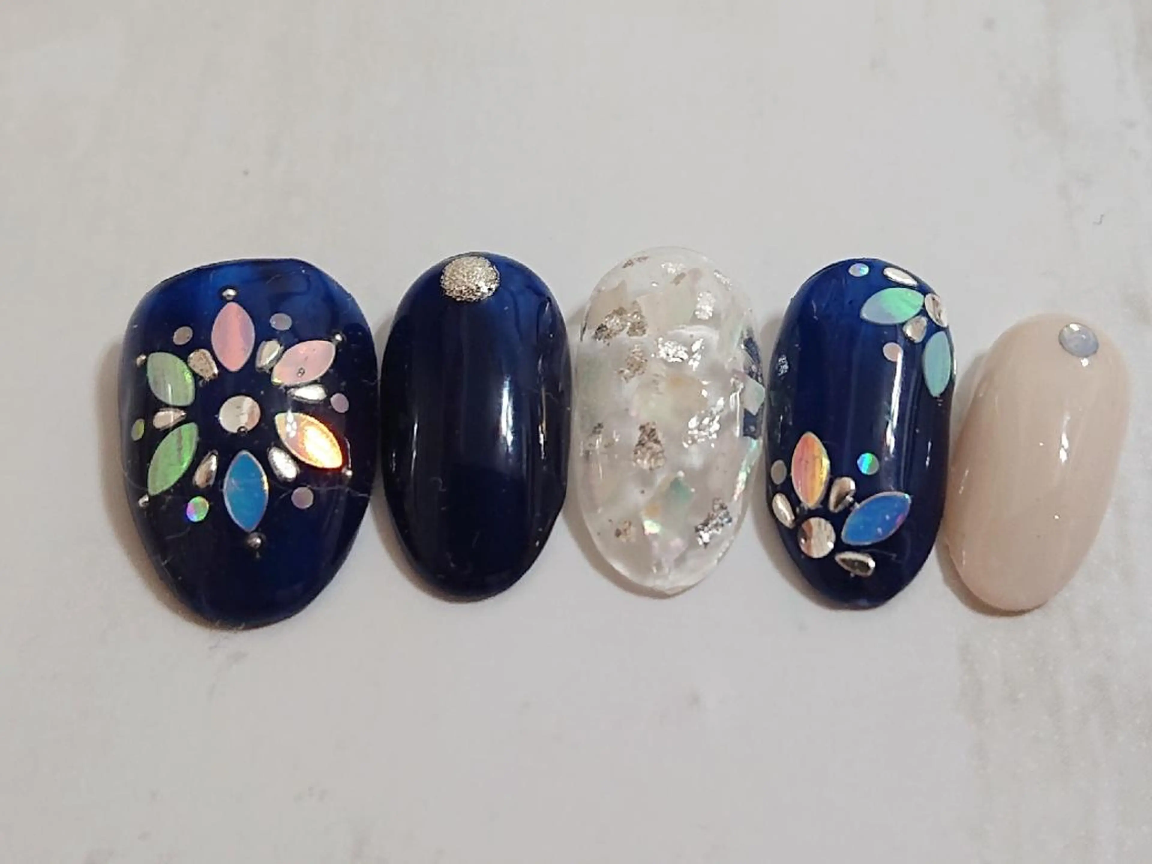 ネイル オーロラネイル あんきち    のネイルデザイン