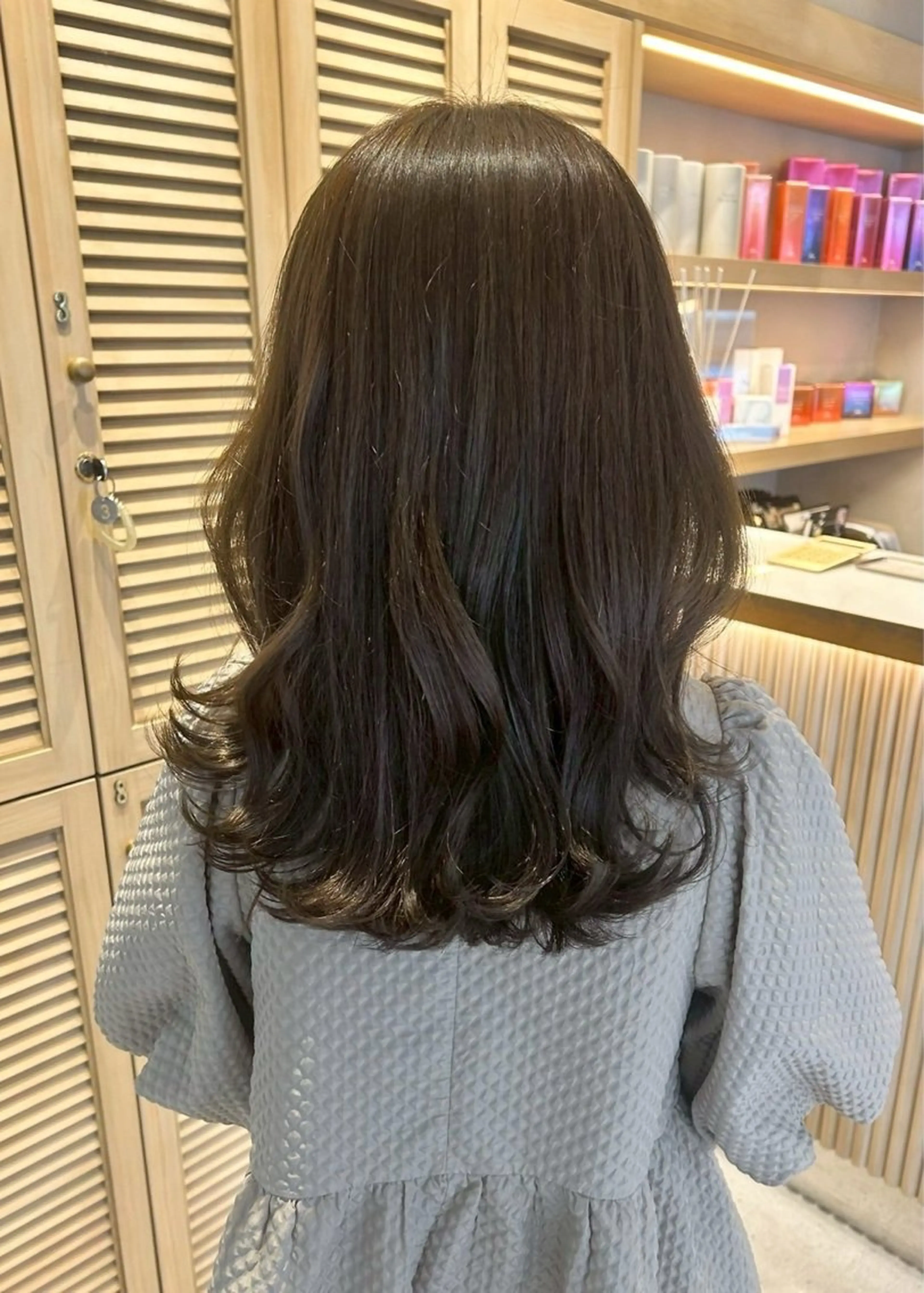 ミディアム カラー パーマ ヘアアレンジ サナ / elto四条烏丸のマツエク・マツパデザイン