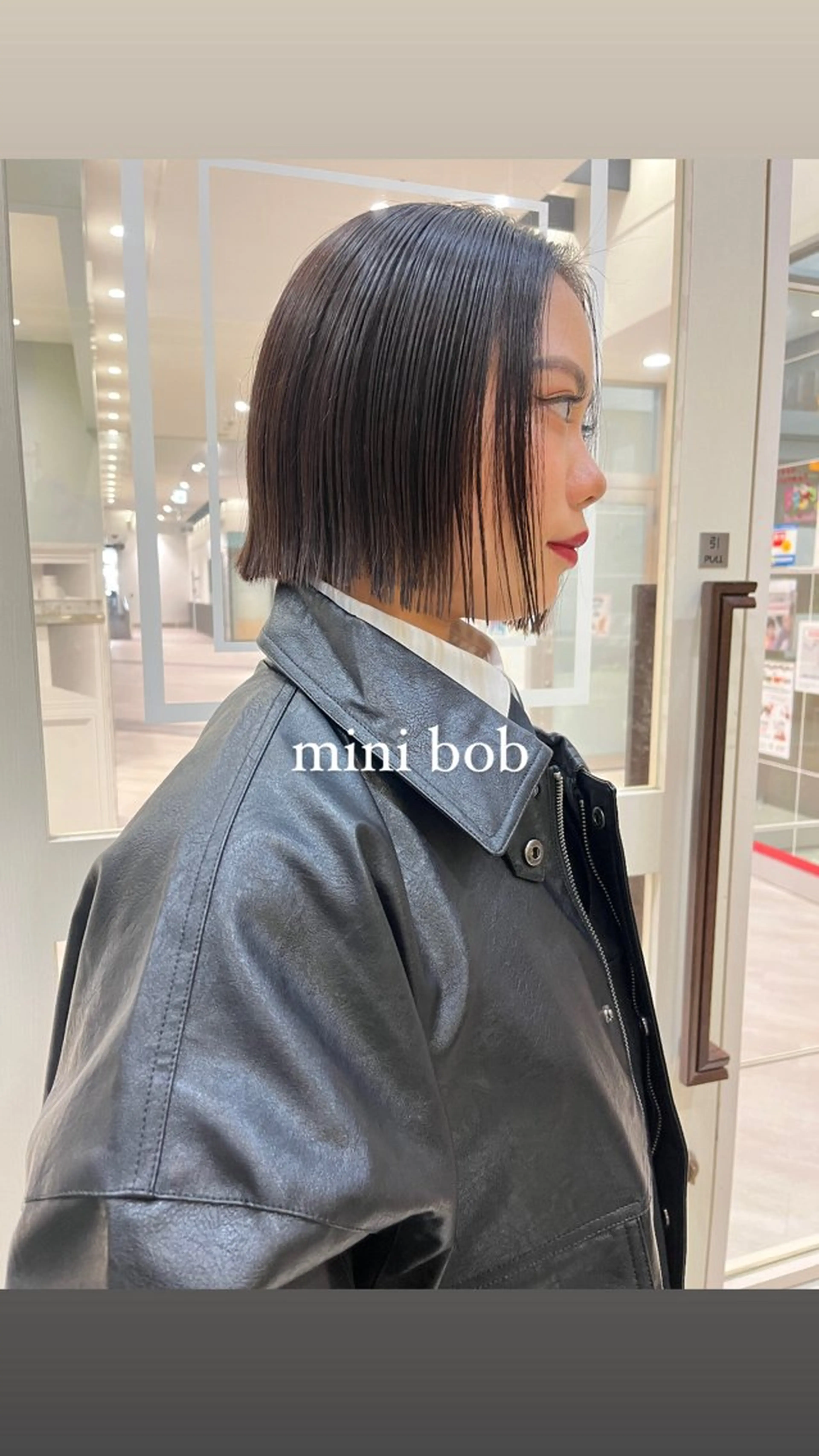 ショート カット 黒田瀬奈/ボブ まろやかベージュのヘアスタイル