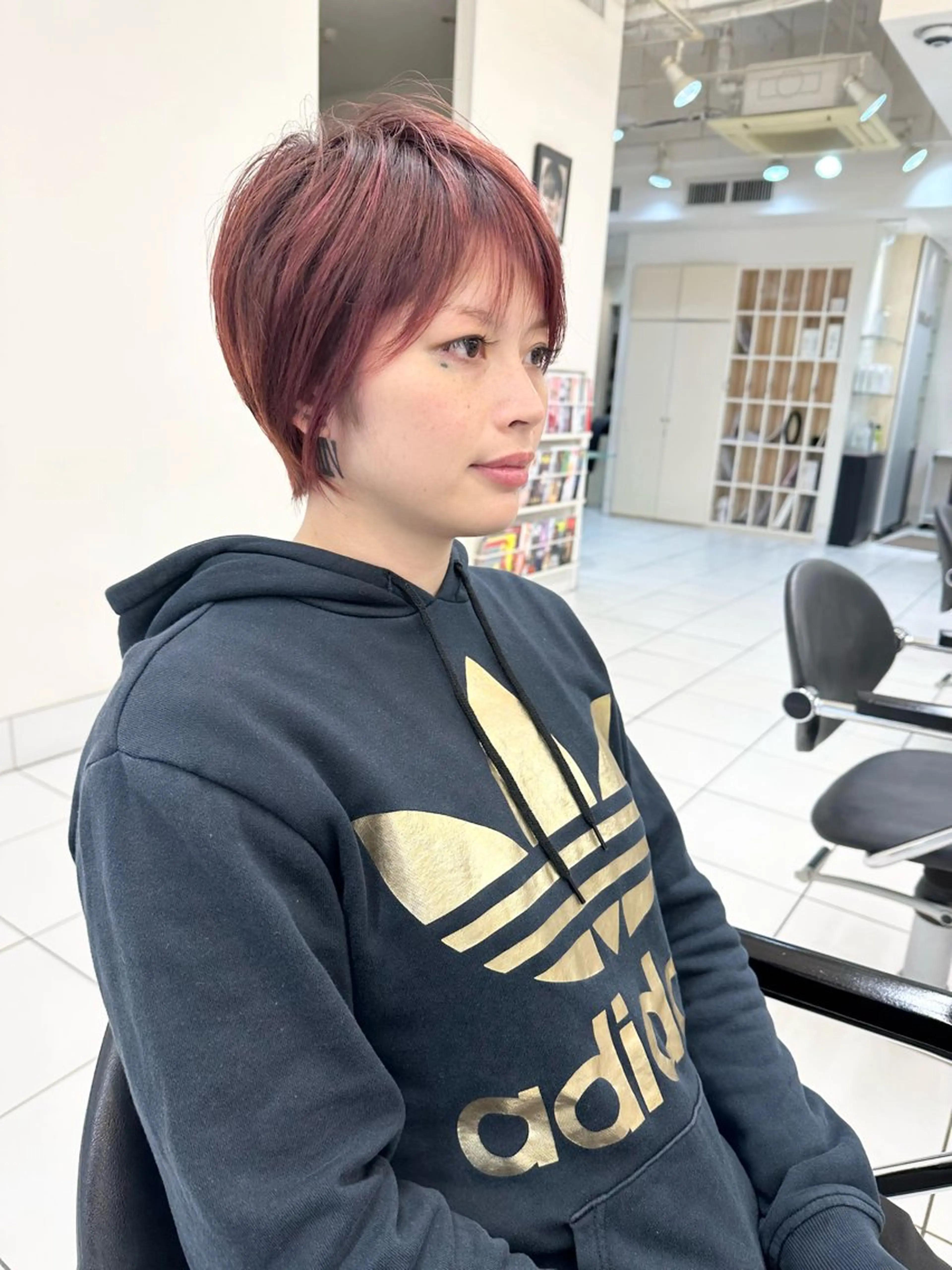 ショート カラー 小池 功のヘアスタイル
