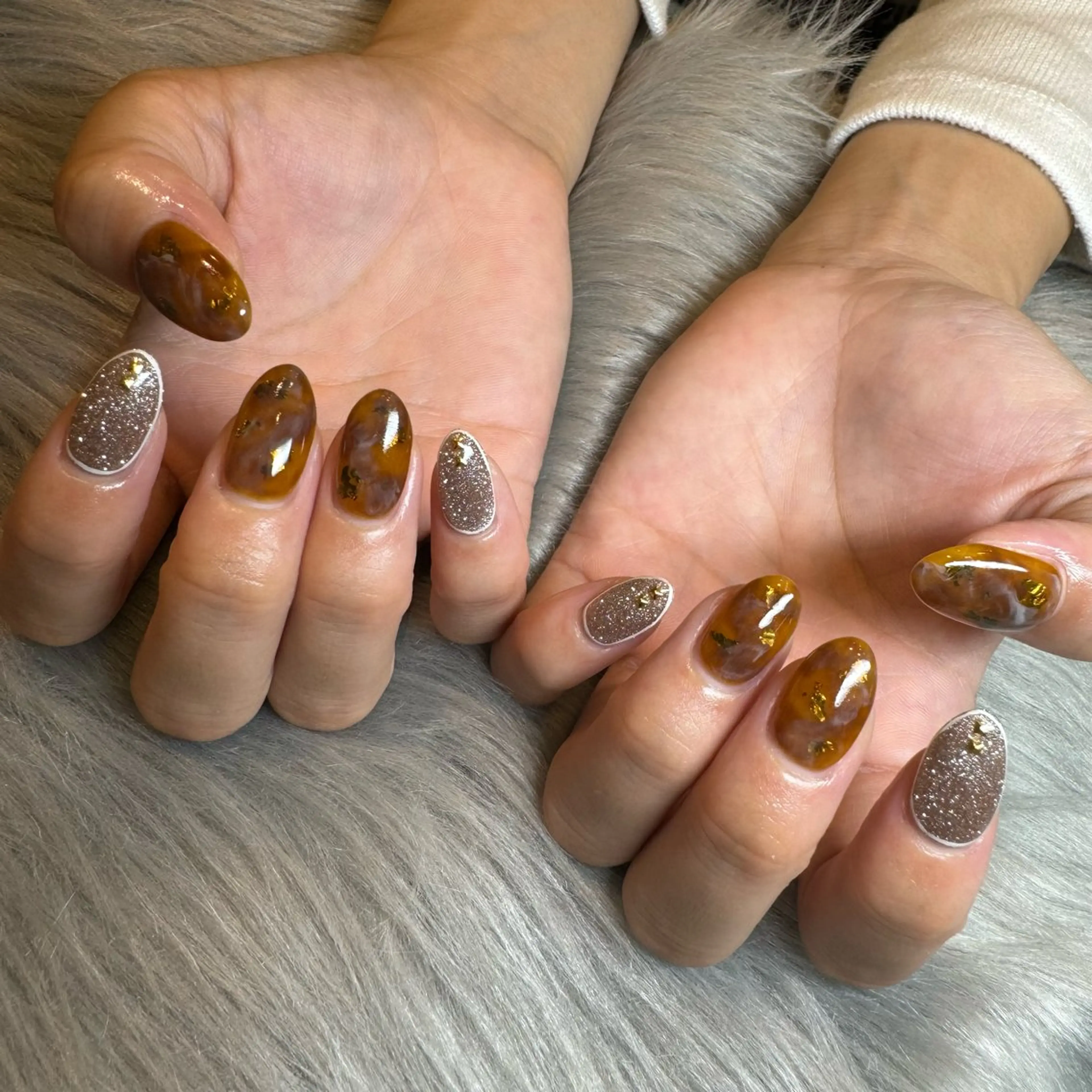 ネイル EARTH守谷店所属・🩶EARTH守谷店 YURA🦋‪のネイルデザイン