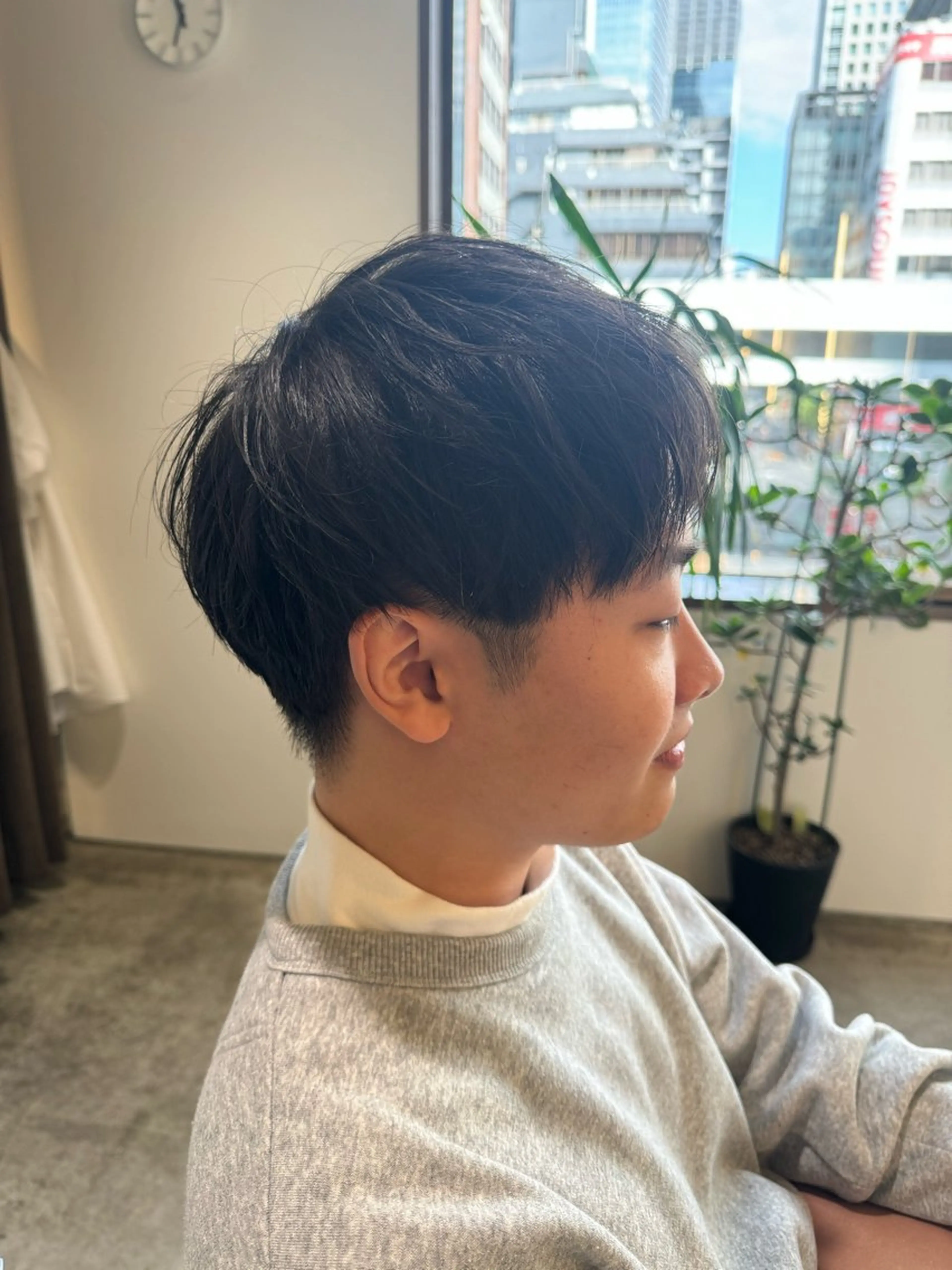 メンズ 骨格診断美容師 メンズパーマ中島年紀のヘアスタイル