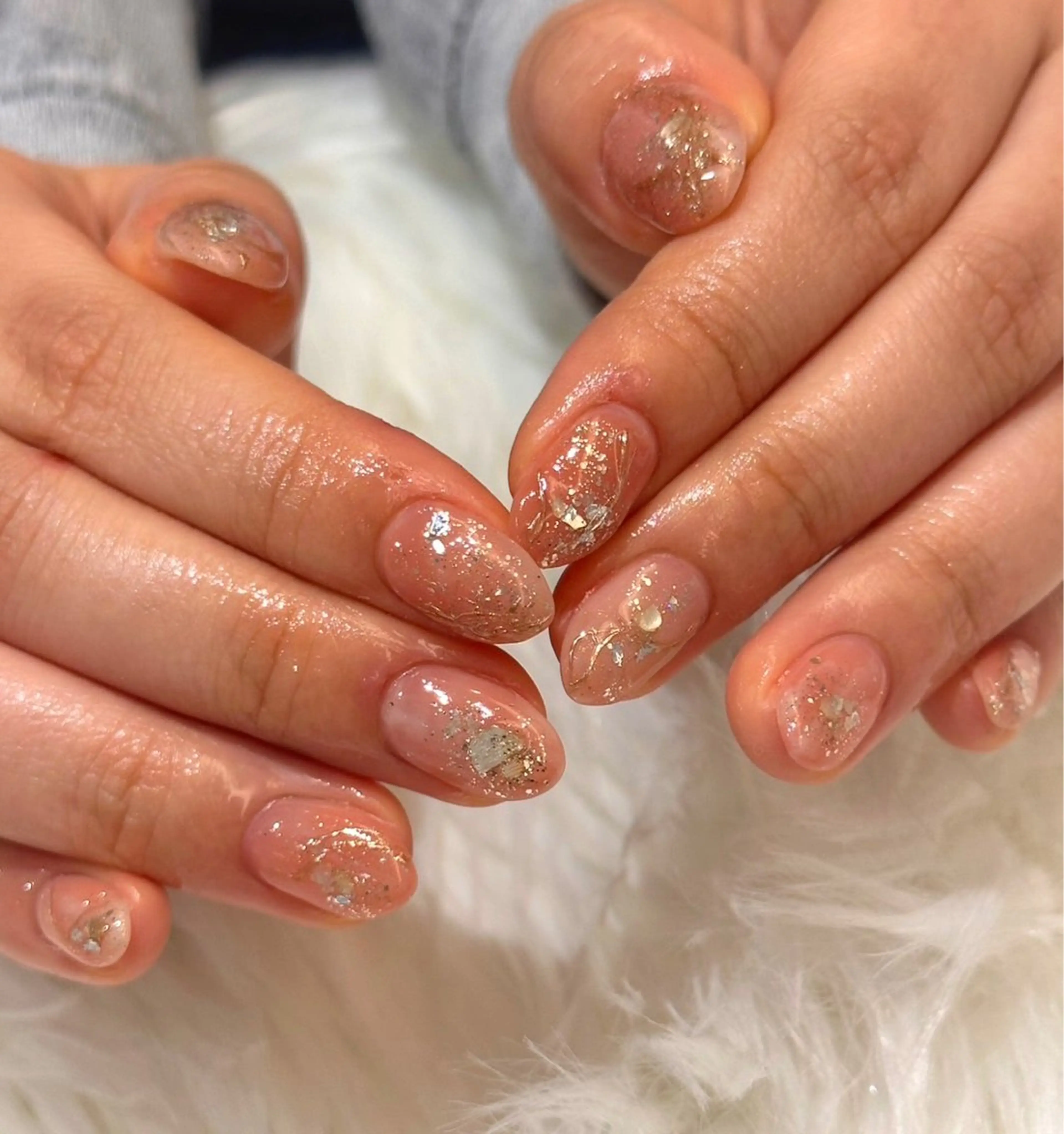 ネイル 春ネイル エムスラッシュセンター南sol所属・kano🫧 指名No.1💫のネイルデザイン