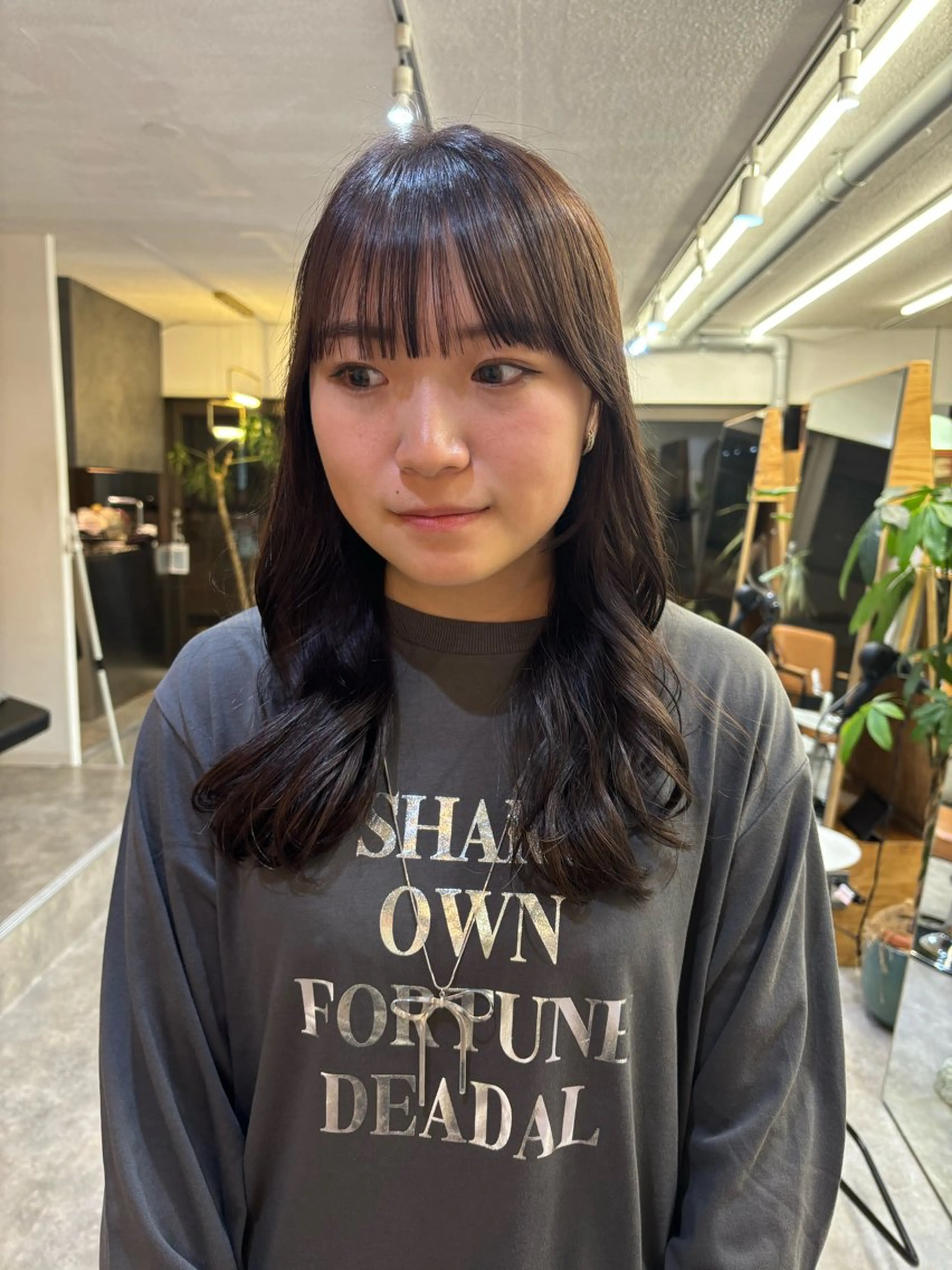 セミロング カラー カット ヘアカラー トリートメント sakura🌸 レイヤー/nelkeのヘアスタイル