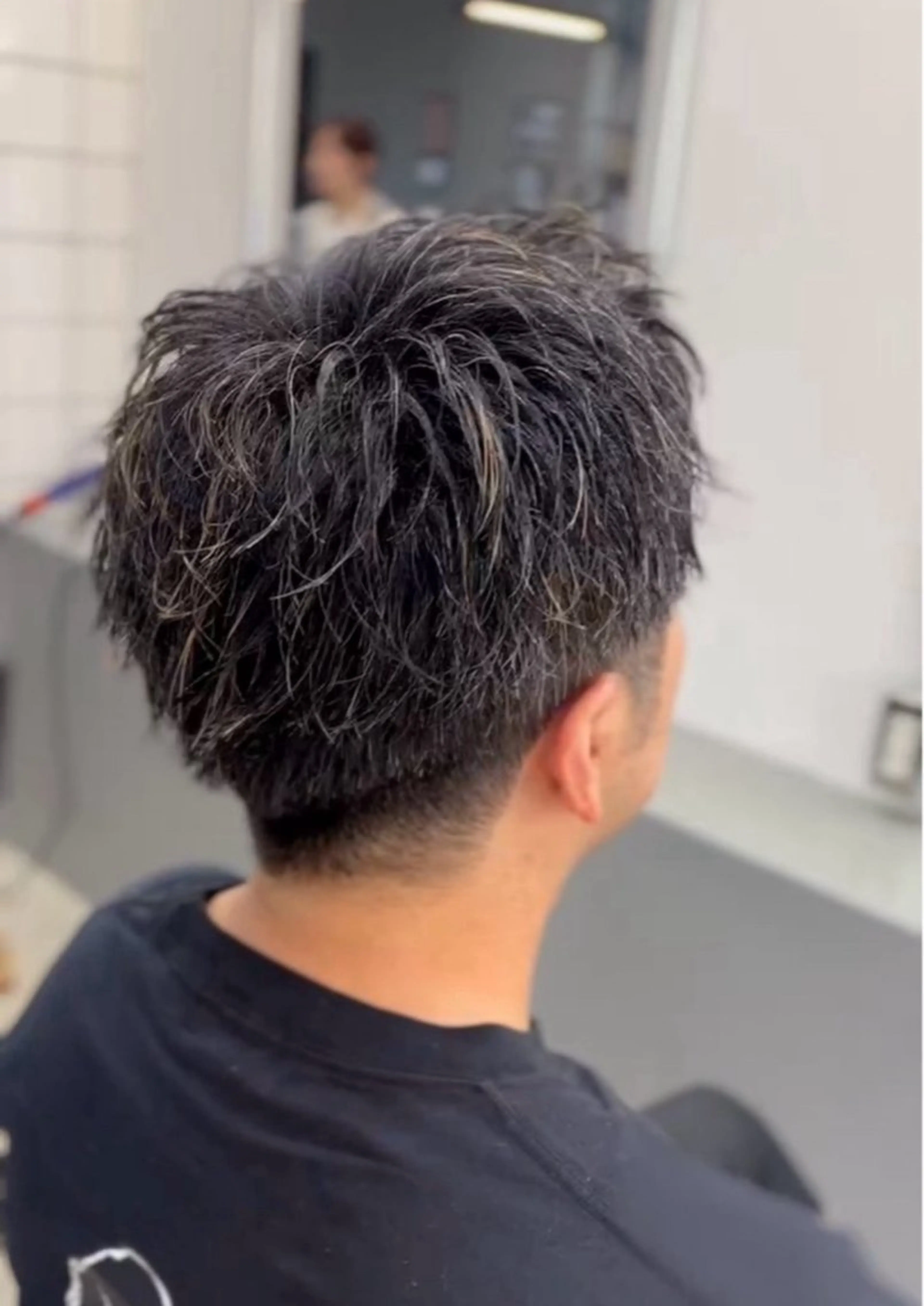 ショート カラー メンズ カット ヘアカラー FOR Men`s hair所属・高橋 一樹のヘアスタイル