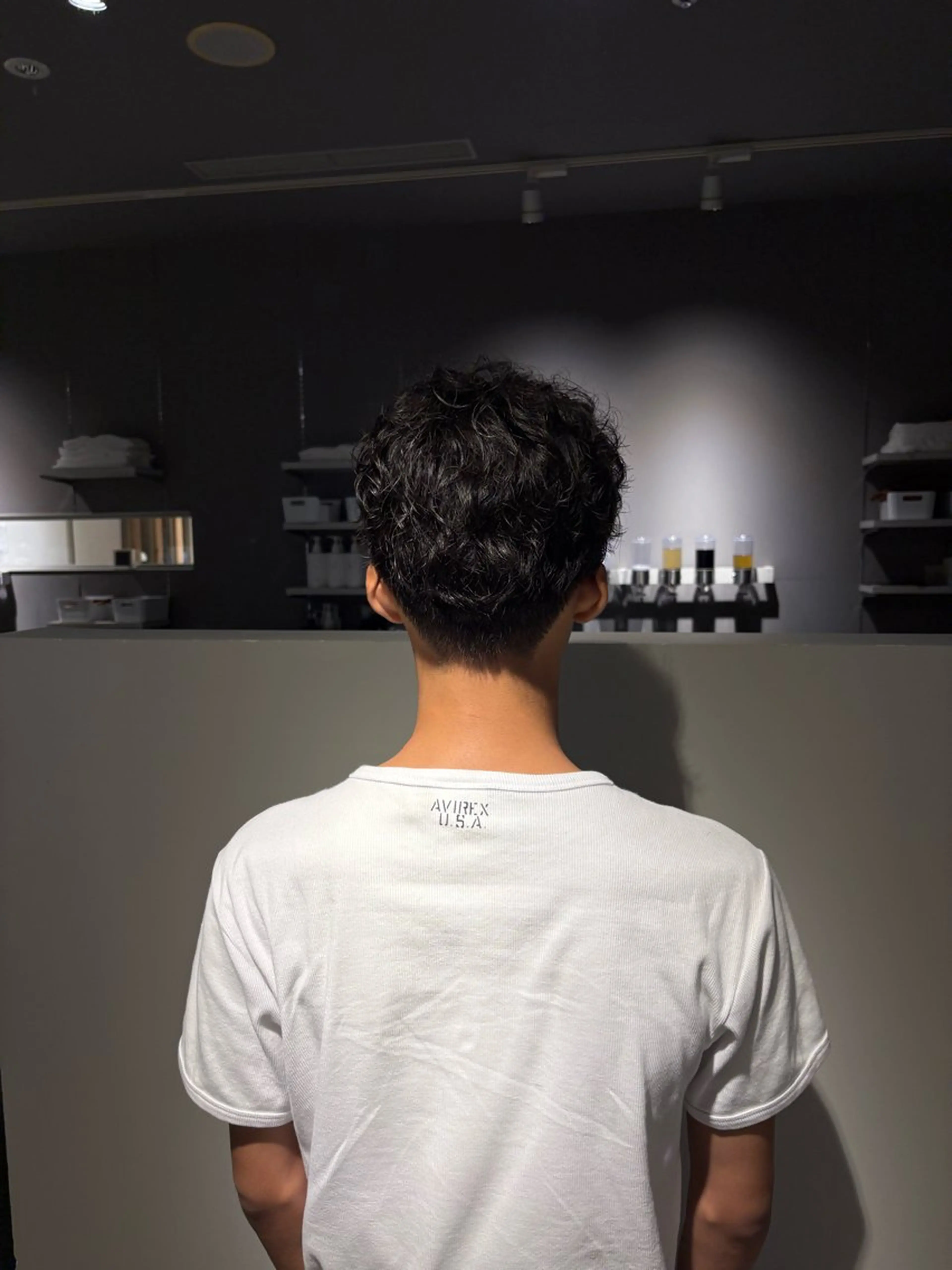 パーマ メンズ メンズパーマ メンズツイストパーマ 刈り上げ ツイストパーマ S.COEUR×Cu 枚方T-SITE店所属・メンズカット/ショー トカット/モデル募集のヘアスタイル